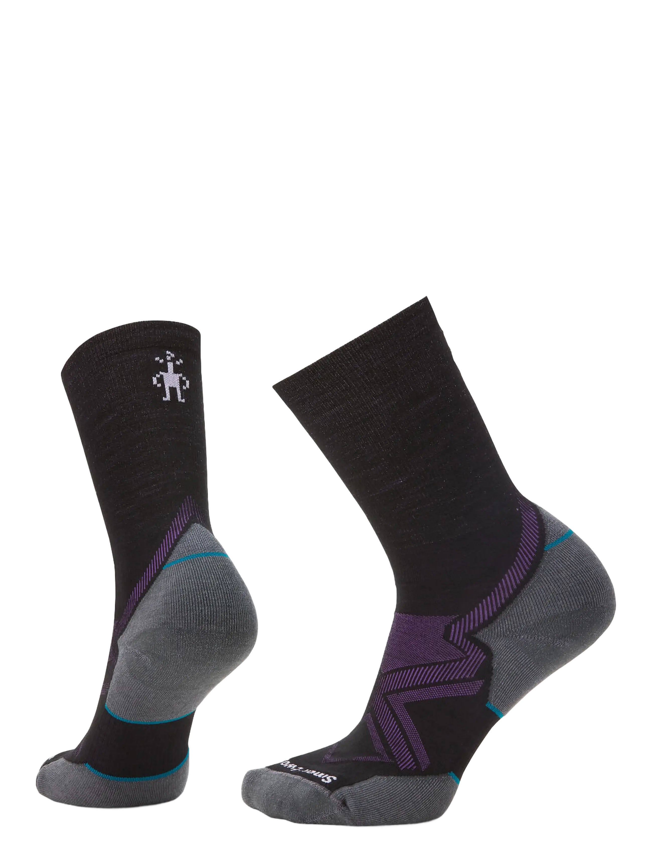 Smartwool Women's Run Cold Weather Targeted Cushio - Tøj - BLACK / black