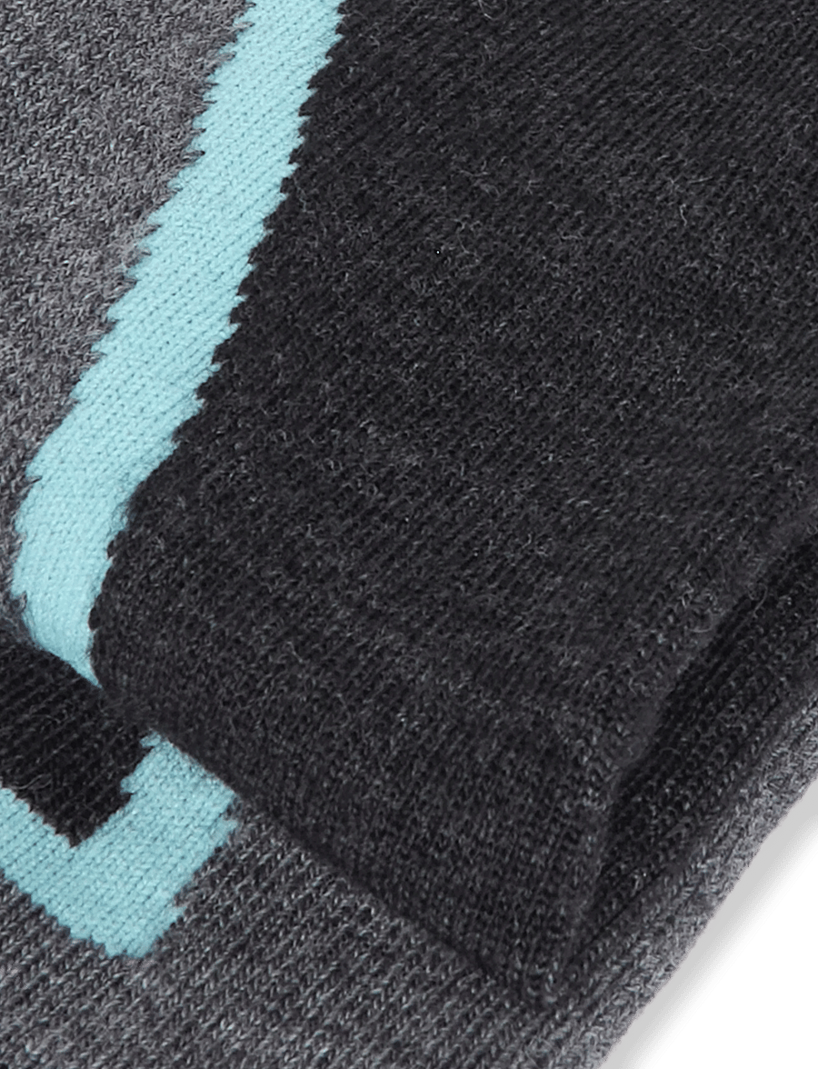 Smartwool - Women's Ski Full Cushion OTC Socks - zemākās cenas - charcoal - 3