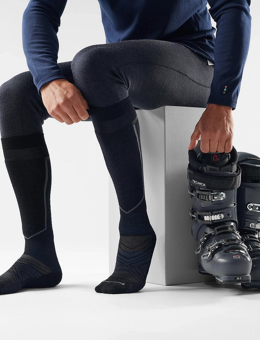 Smartwool - Ski Targeted Cushion OTC Socks - black - 0