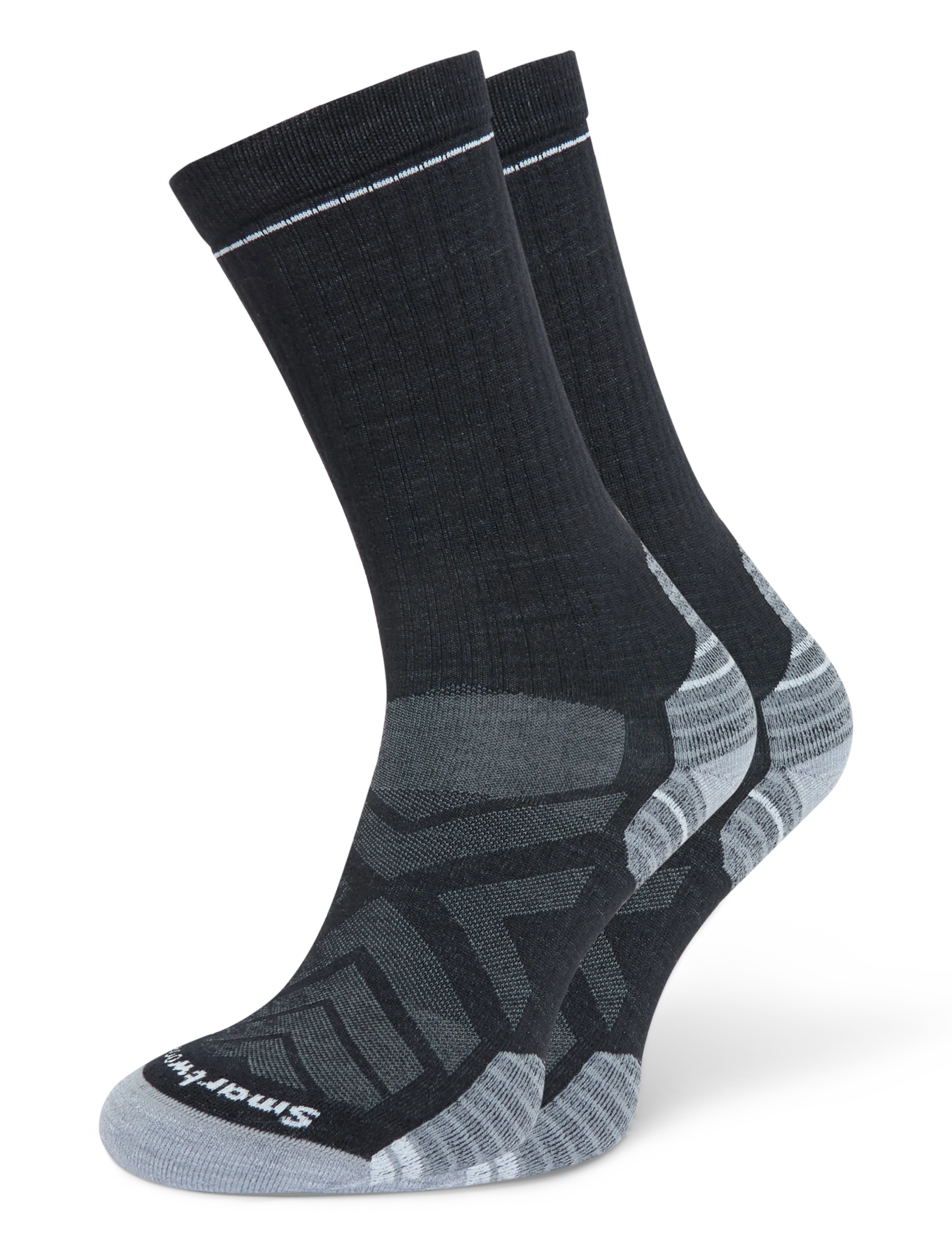 Smartwool Hike Targeted Cushion Crew Socks - Unterwäsche - BLACK / black