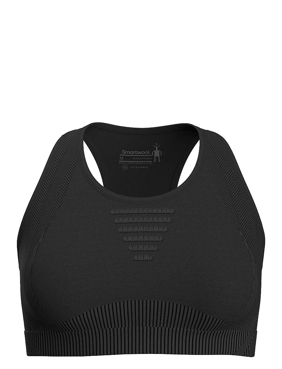 Smartwool - Women's Intraknit Racerback Bra - black heather - 1