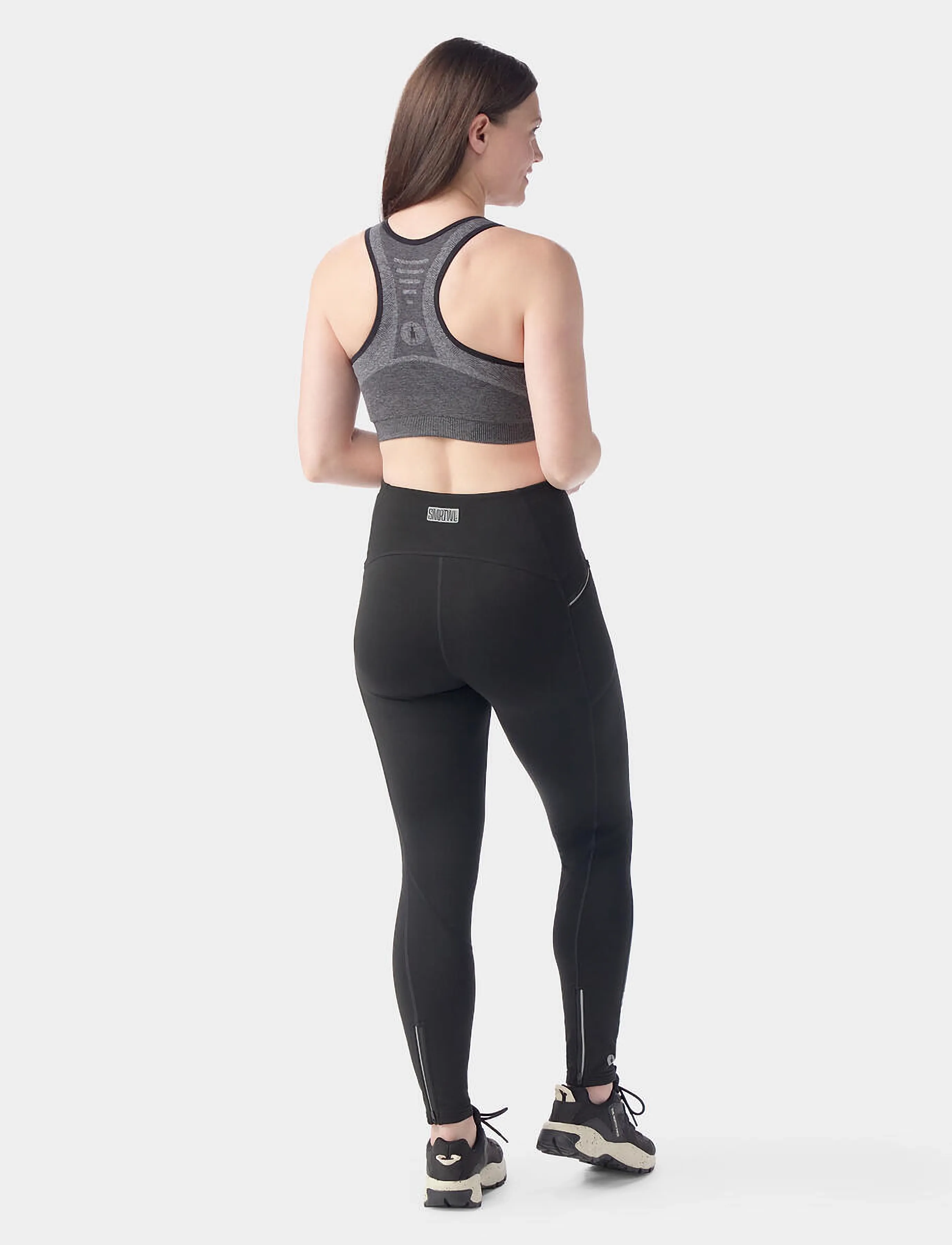 Smartwool - Women's Intraknit Racerback Bra - black heather - 2