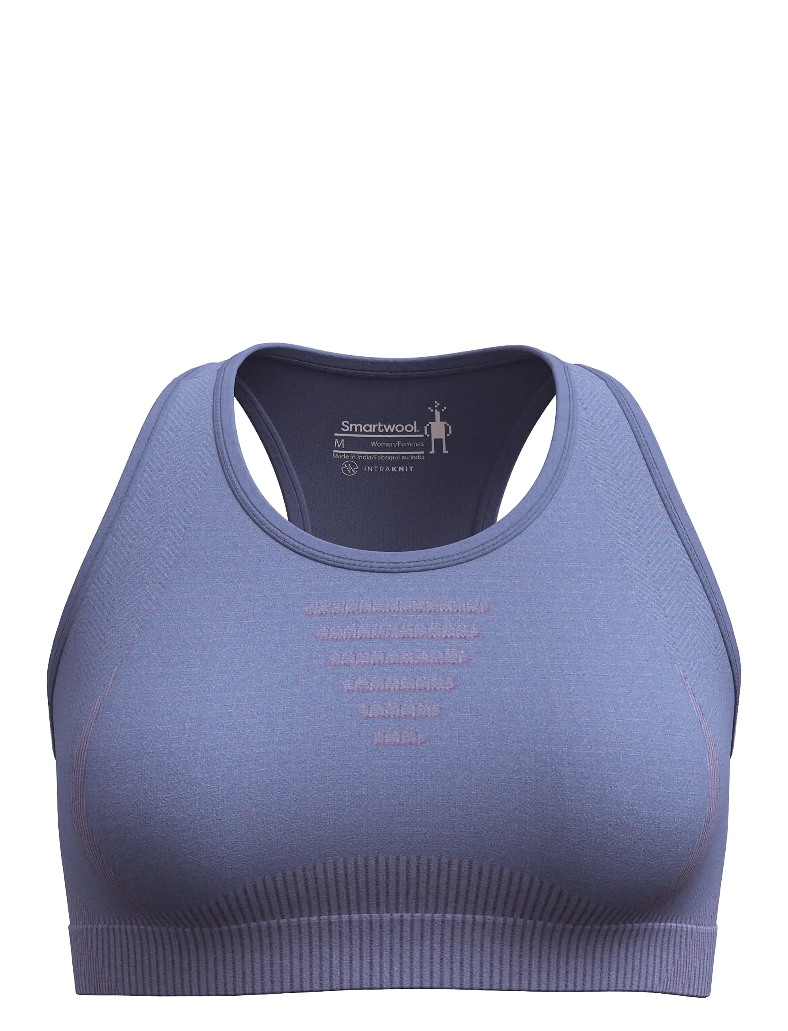 Smartwool Women's Intraknit Racerback Bra - Smartwool - NIGHTFALL BLUE HEATHER / blue