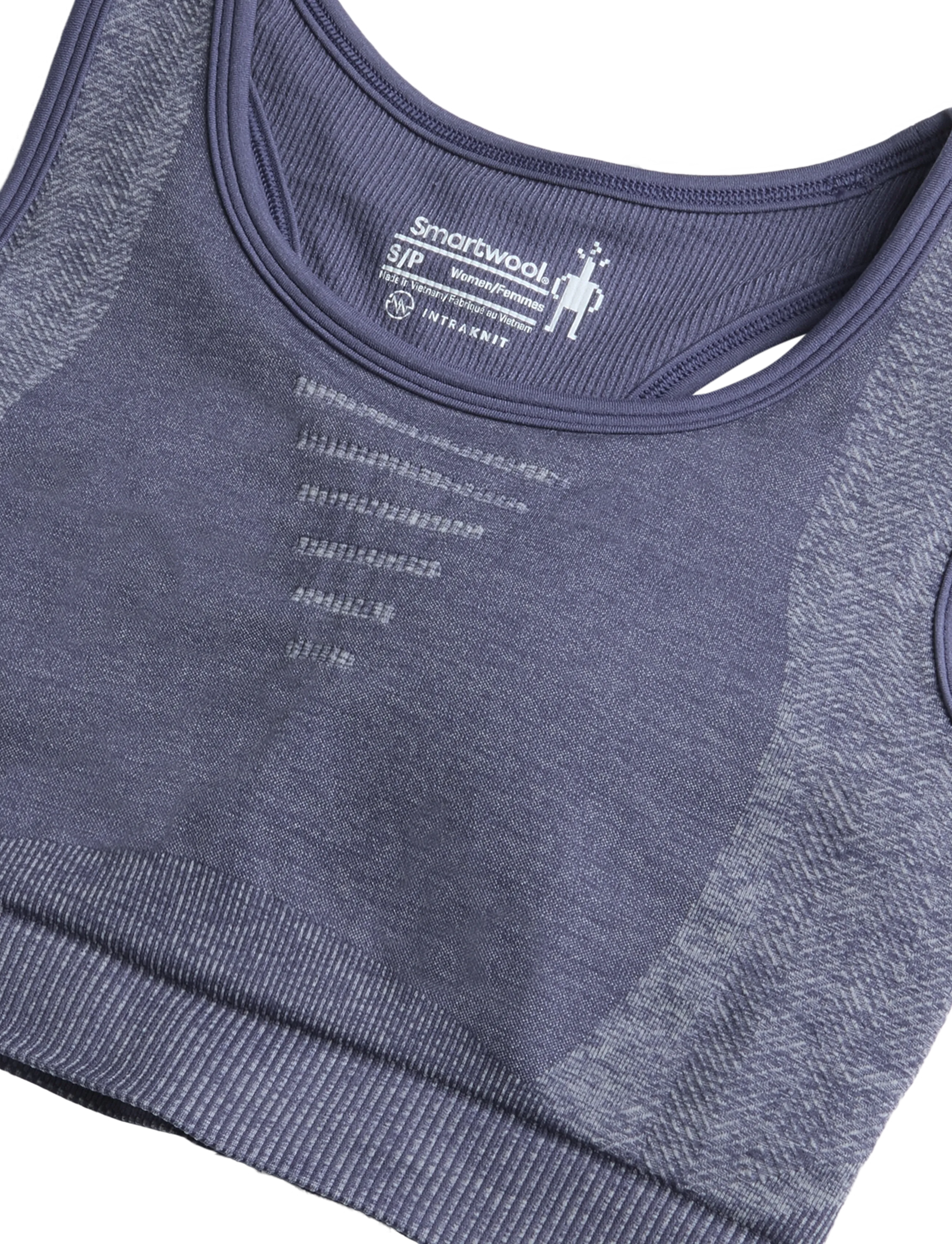Smartwool - Women's Intraknit Racerback Bra - herbstersparnisse - nightfall blue heather - 4