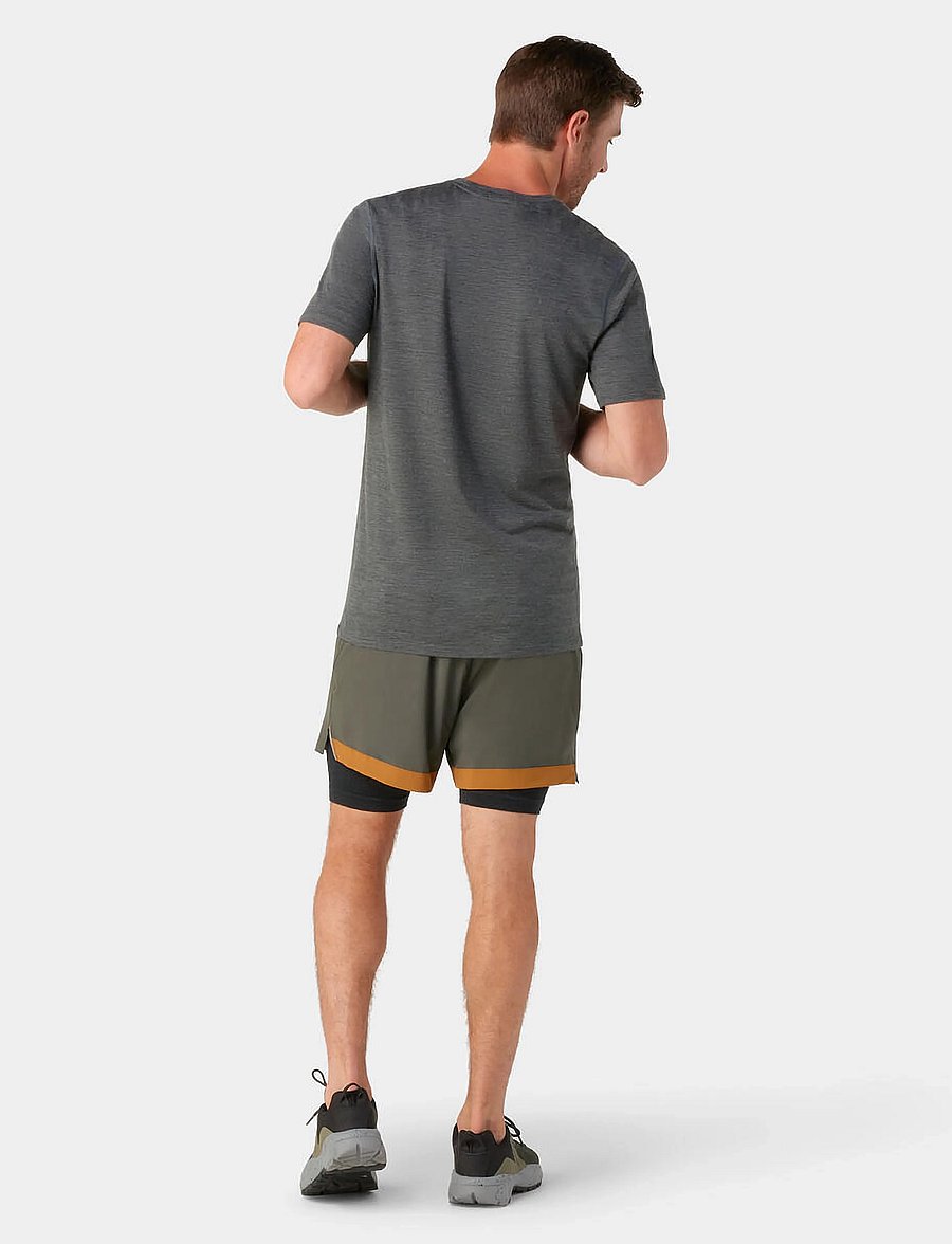 Smartwool - Men's Merino Short Sleeve Tee Boxed - iron heather - 2