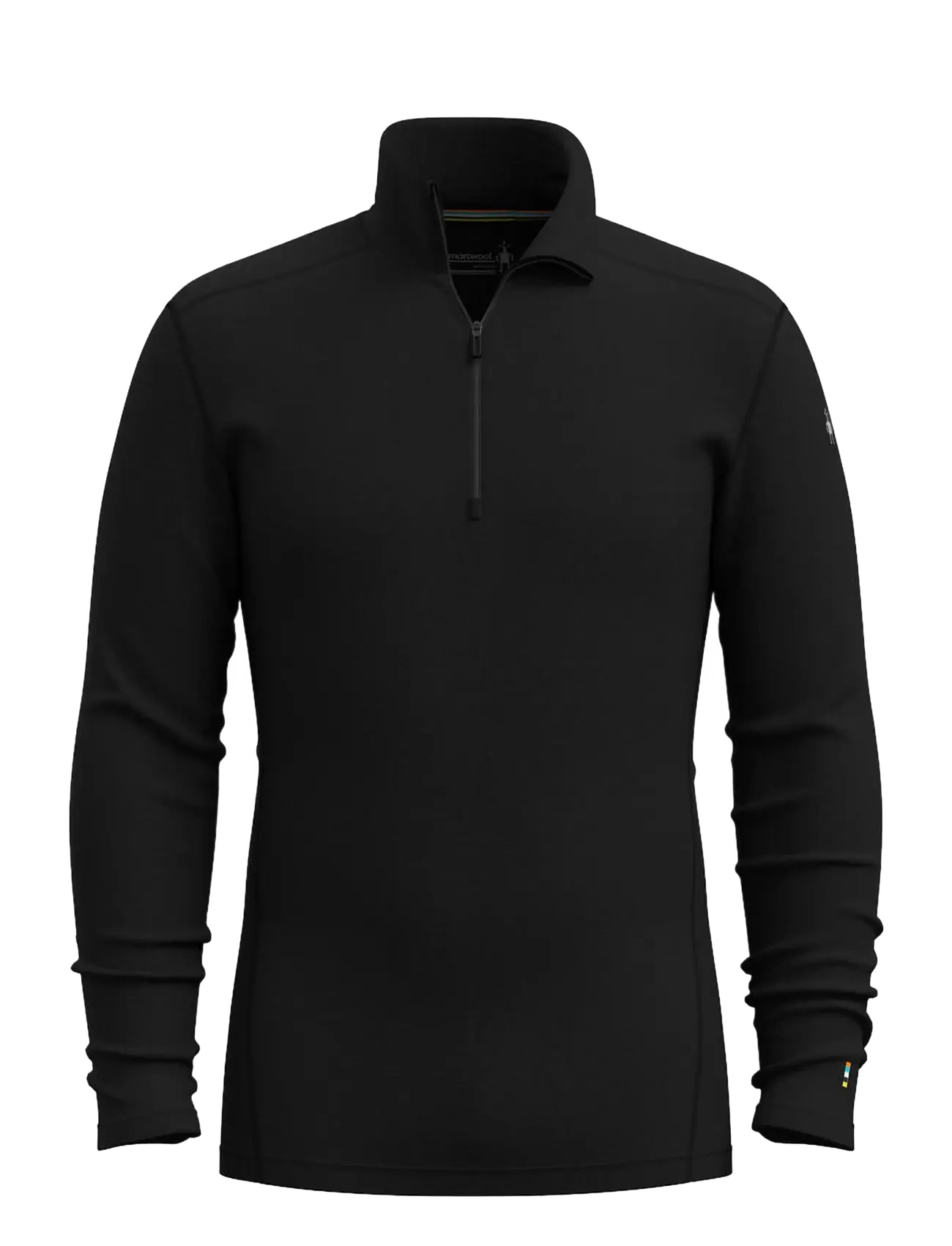 Smartwool Men's Classic Thermal Merino Base Layer 1/4 Boxed - Kleidung - BLACK / black