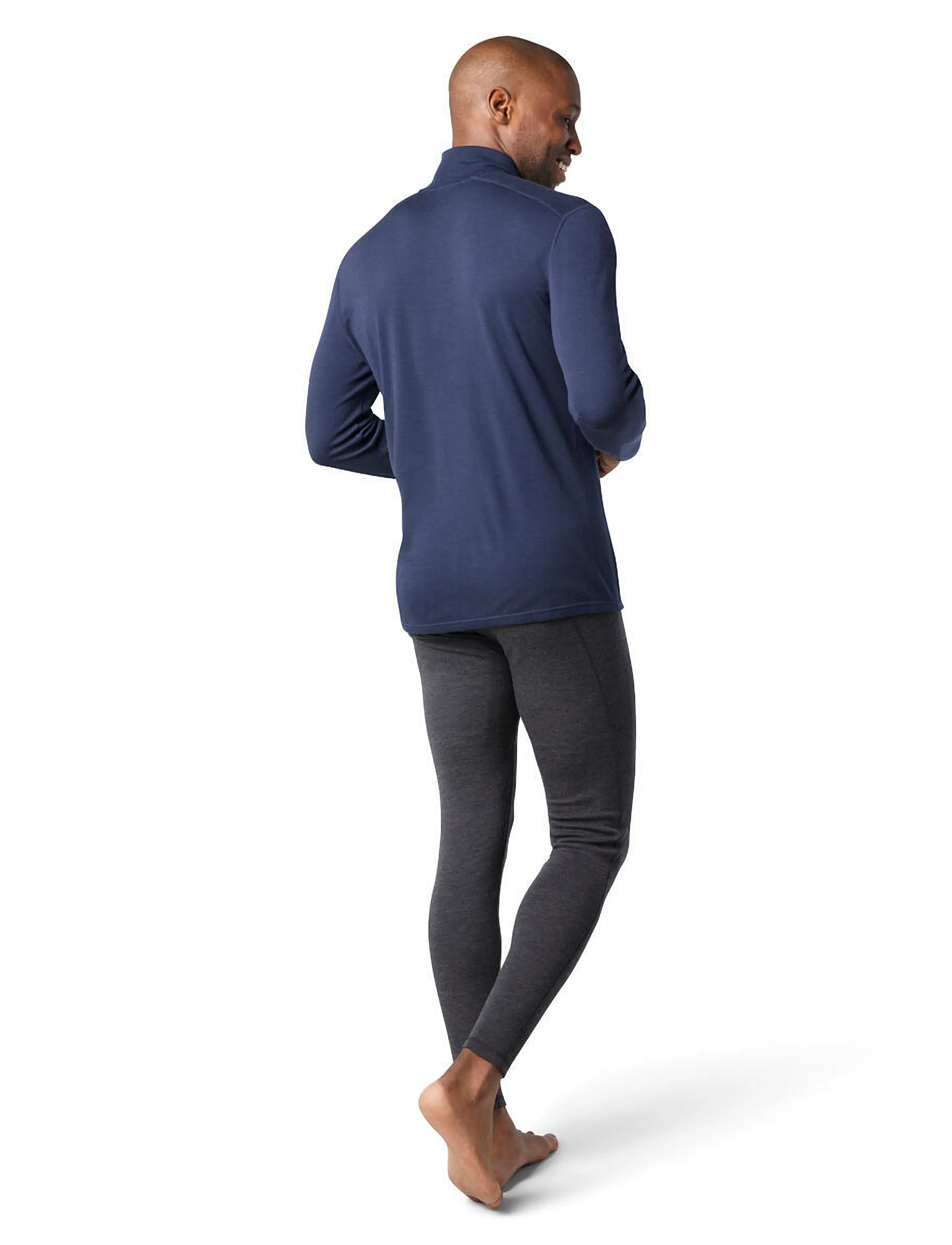 Smartwool - Men's Classic Thermal Merino Base Layer 1/4 Boxed - aluskihina kantavad alussärgid - deep navy - 2