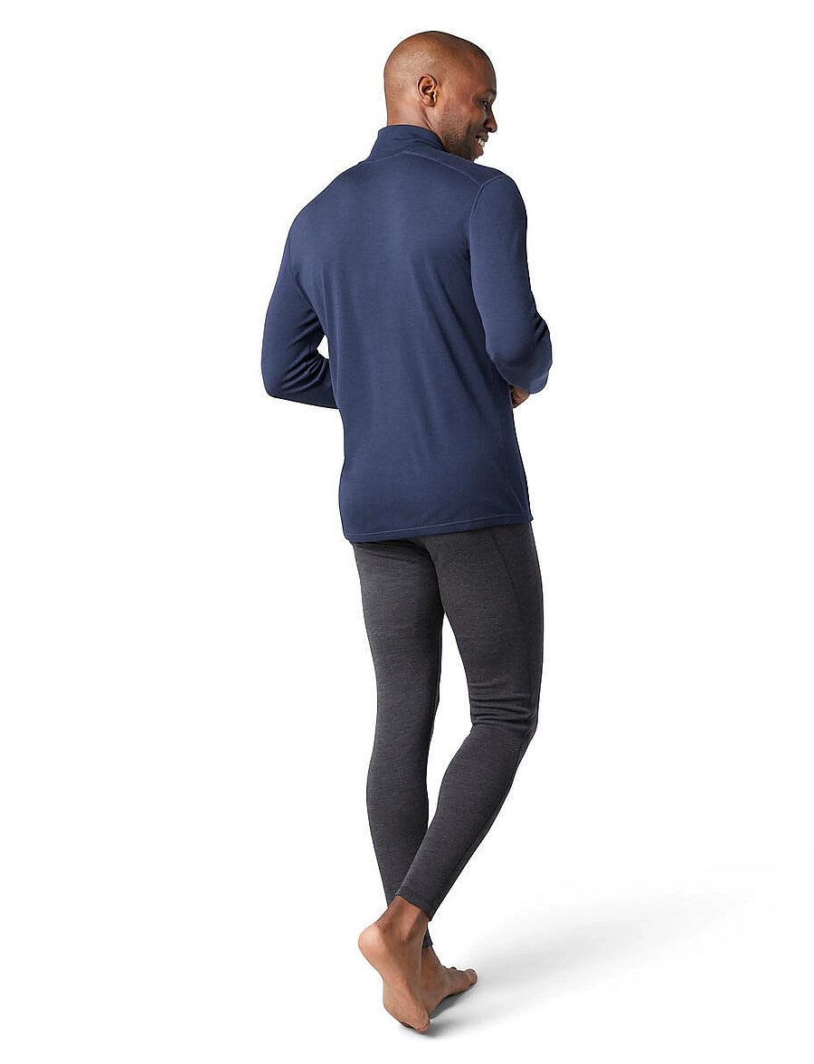 Smartwool - Men's Classic Thermal Merino Base Layer 1/4 Boxed - aluskihina kantavad alussärgid - deep navy - 2