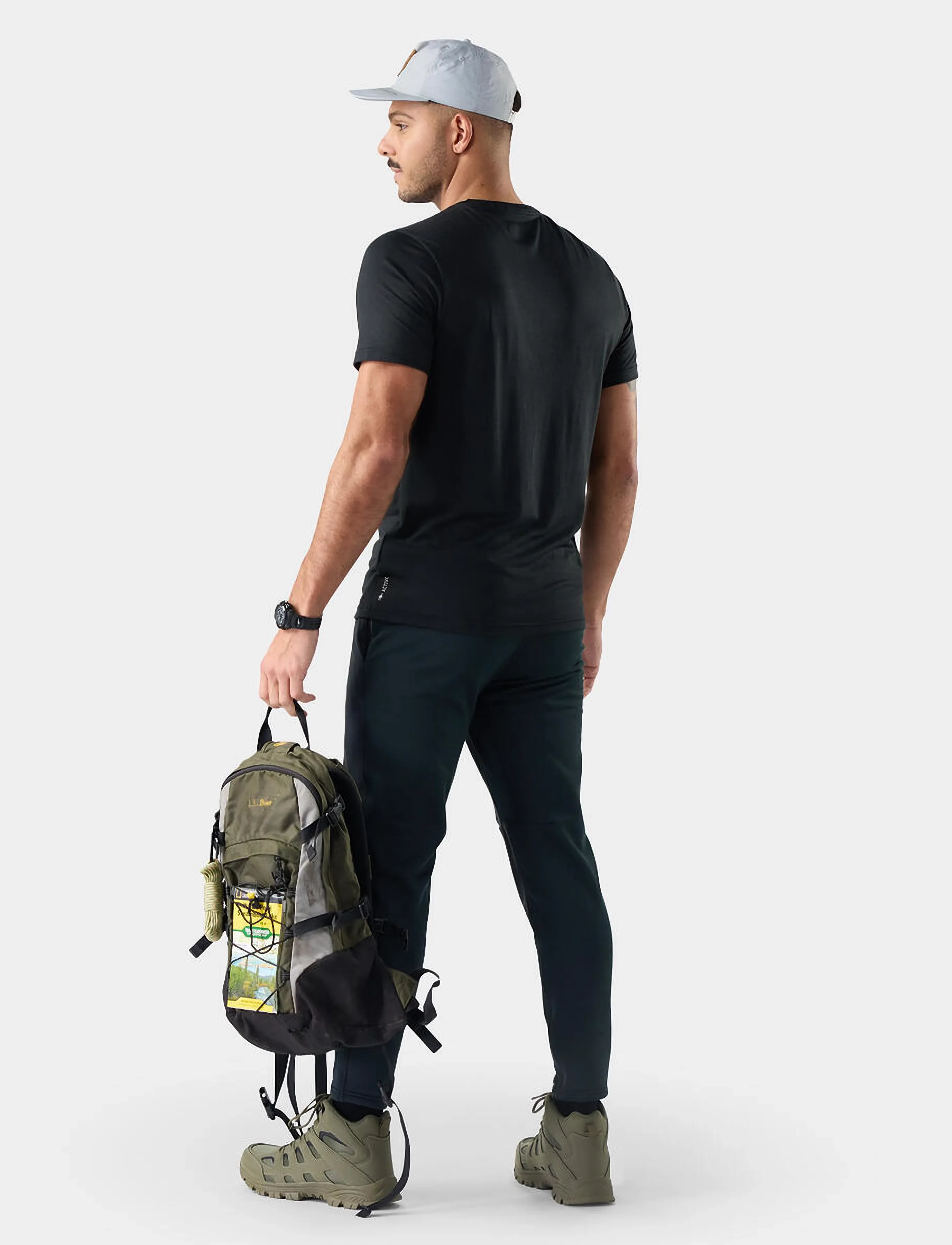 Smartwool - Men's Wander Valley Active Short Sleeve - oberteile & t-shirts - black - 2