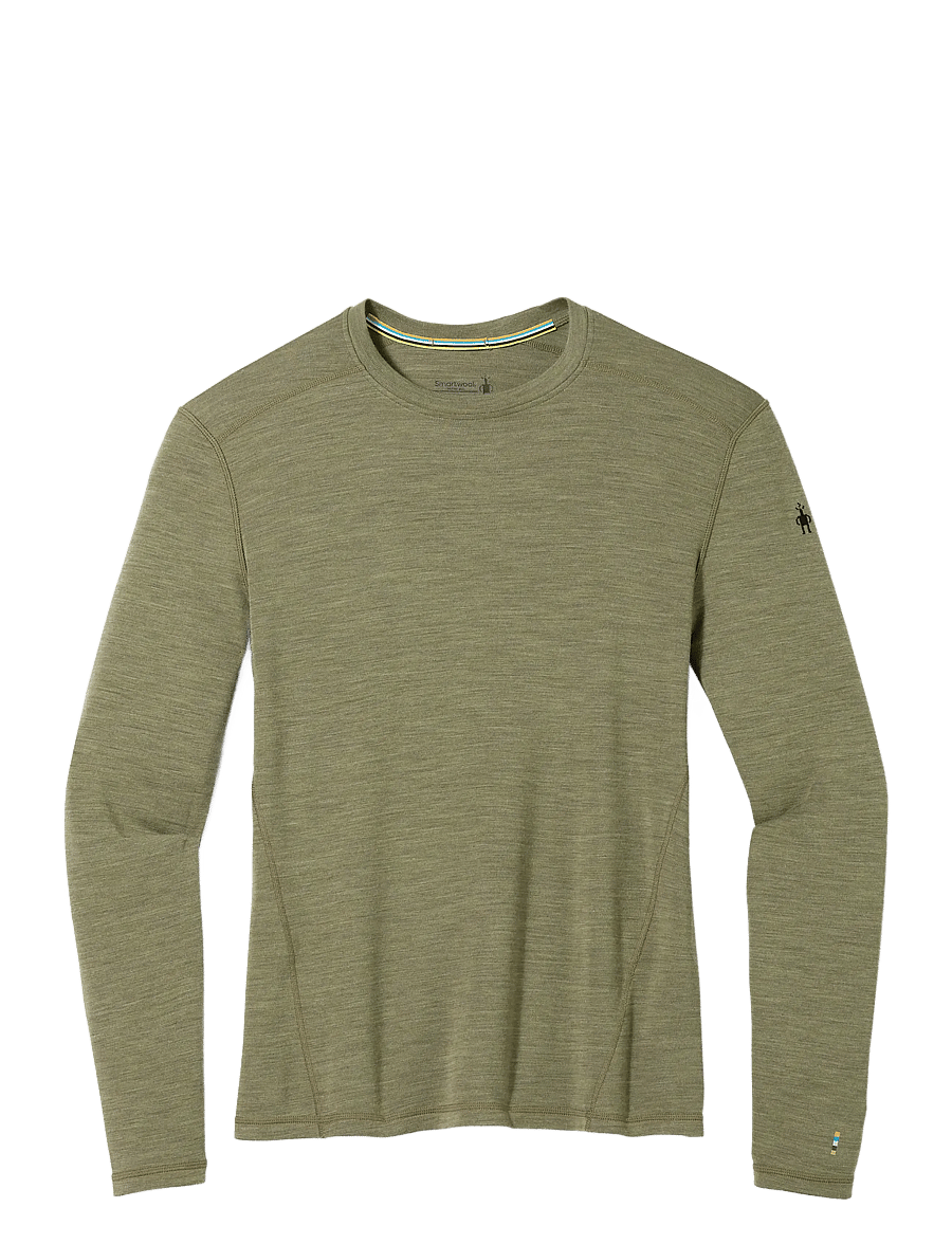 Smartwool - Men's Classic Thermal Merino Base Layer Crew Boxed - baselayer overdele - winter moss heather - 1