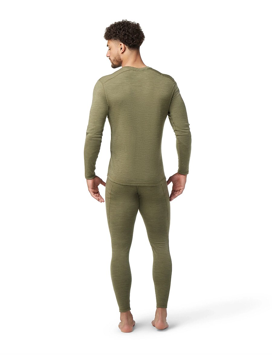 Smartwool - Men's Classic Thermal Merino Base Layer Crew Boxed - baselayer overdele - winter moss heather - 2