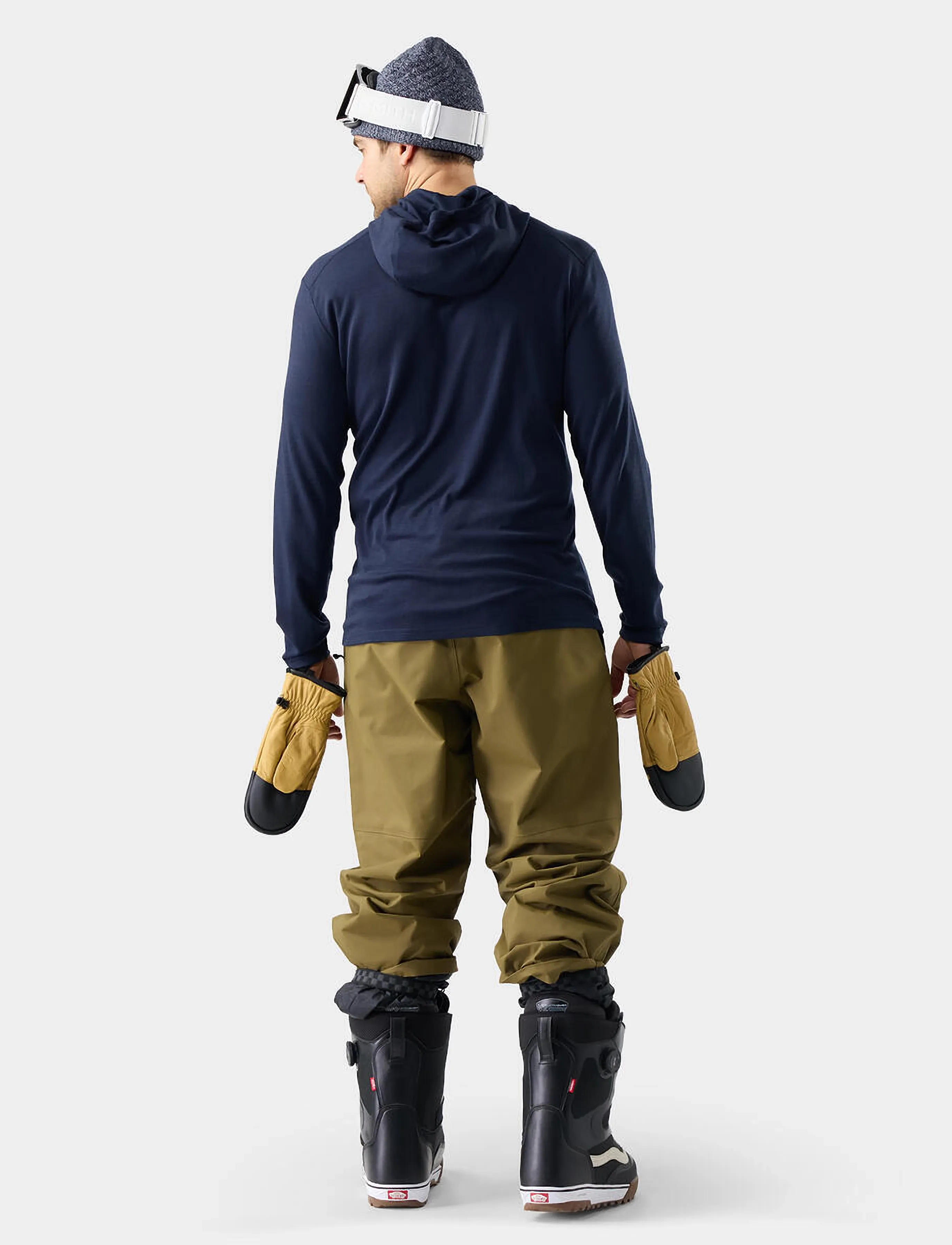 Smartwool - Men's Classic Thermal Merino Base Layer Hood Boxed - funktionsunterwäsche - oberteile - deep navy - 2