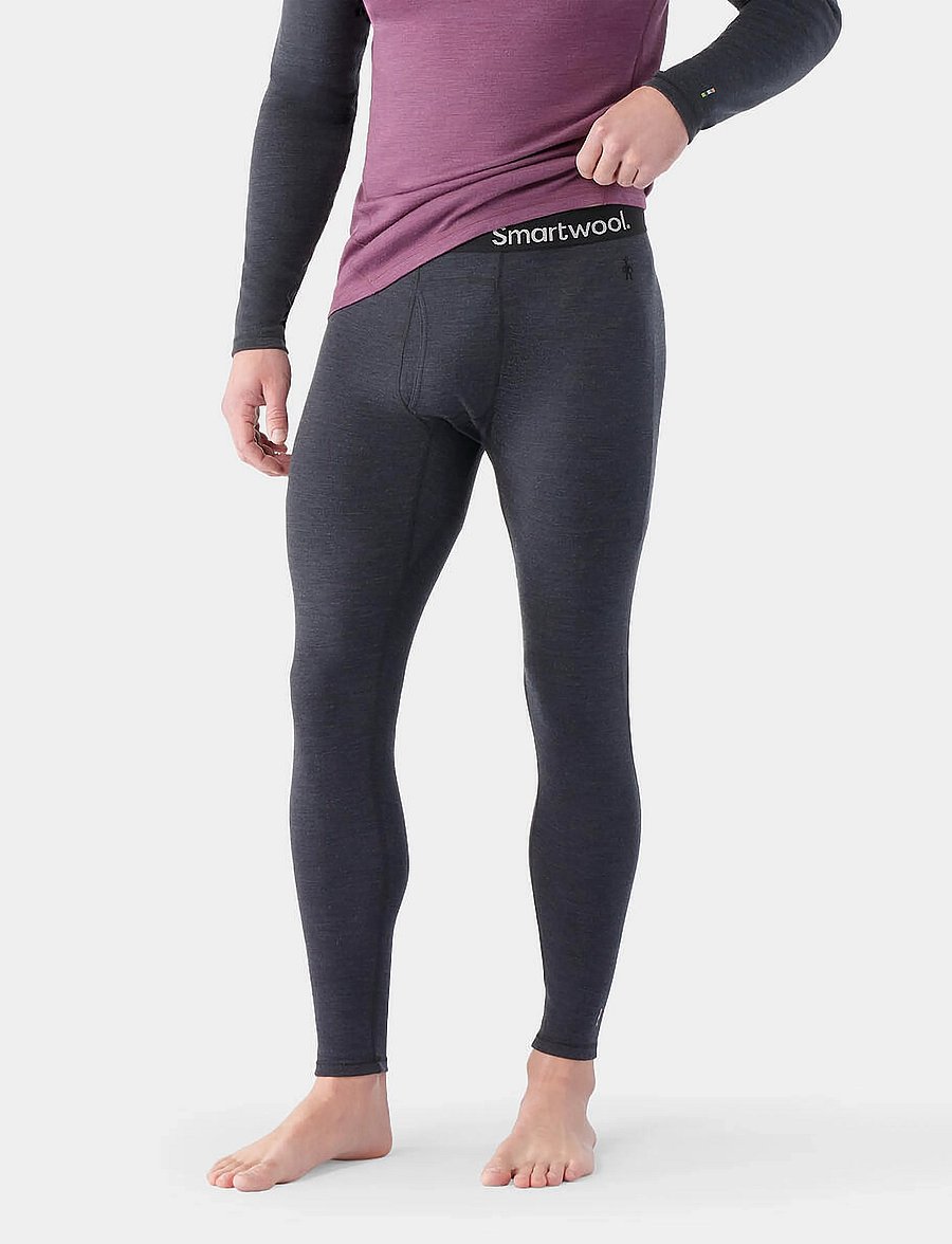 Smartwool - Men's Classic Thermal Merino Base Layer Bottom Boxed - basesayer underdele - charcoal heather - 0