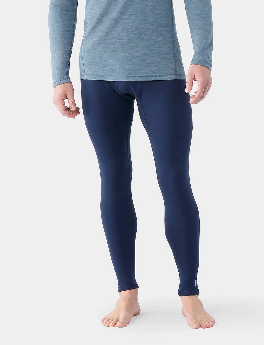 Smartwool - Men's Classic Thermal Merino Base Layer Bottom Boxed - aluskihina kantavad püksid - deep navy - 0