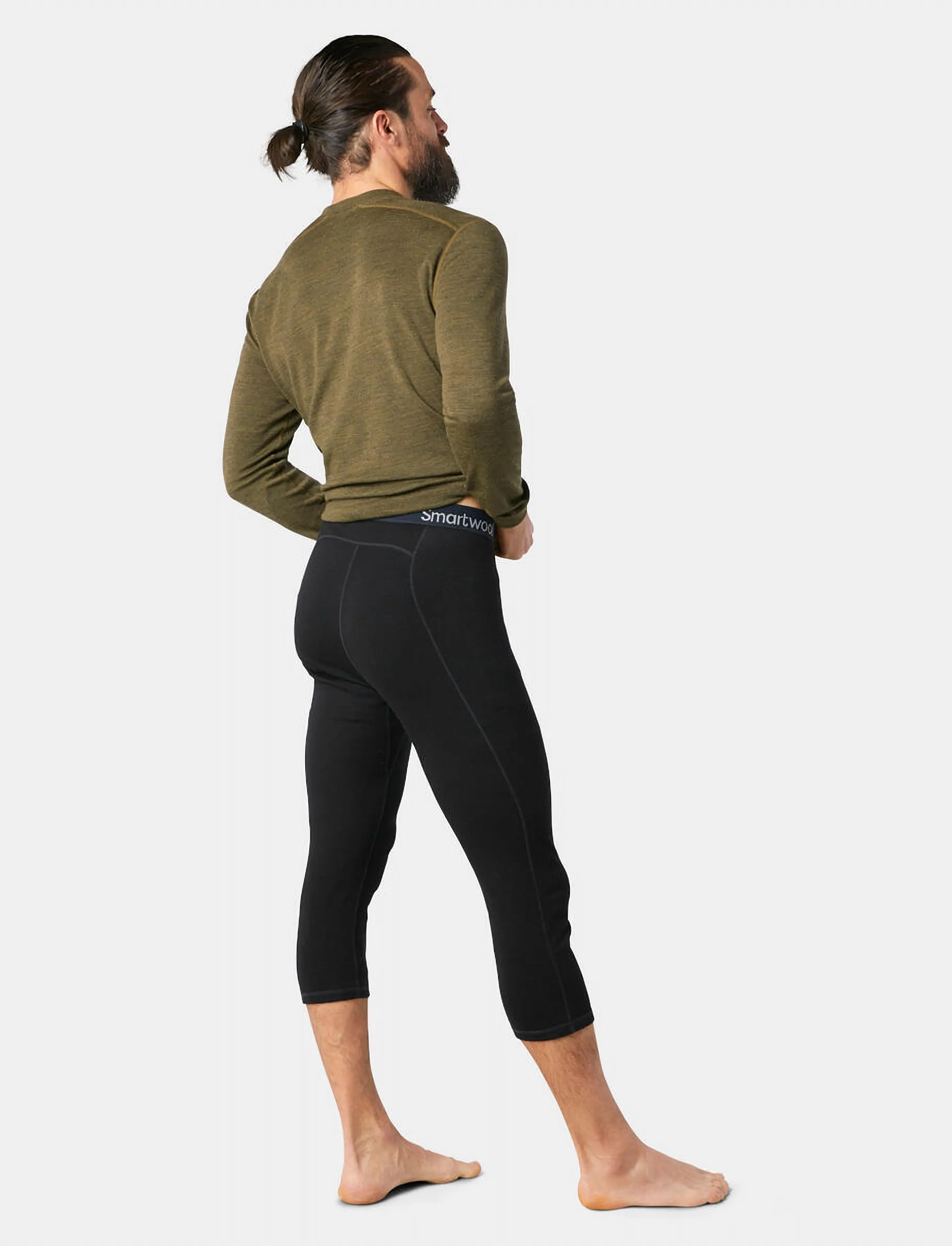 Smartwool - Men's Classic Thermal Merino Base Layer 3/4 Bottom Boxed - funkionsunterwäsche - hosen - black - 2