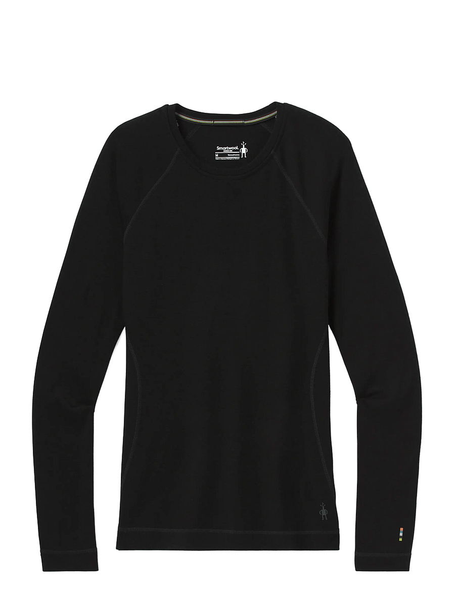 Smartwool - Women's Classic Thermal Merino Base Layer Crew Boxed - base layer tops - black - 1