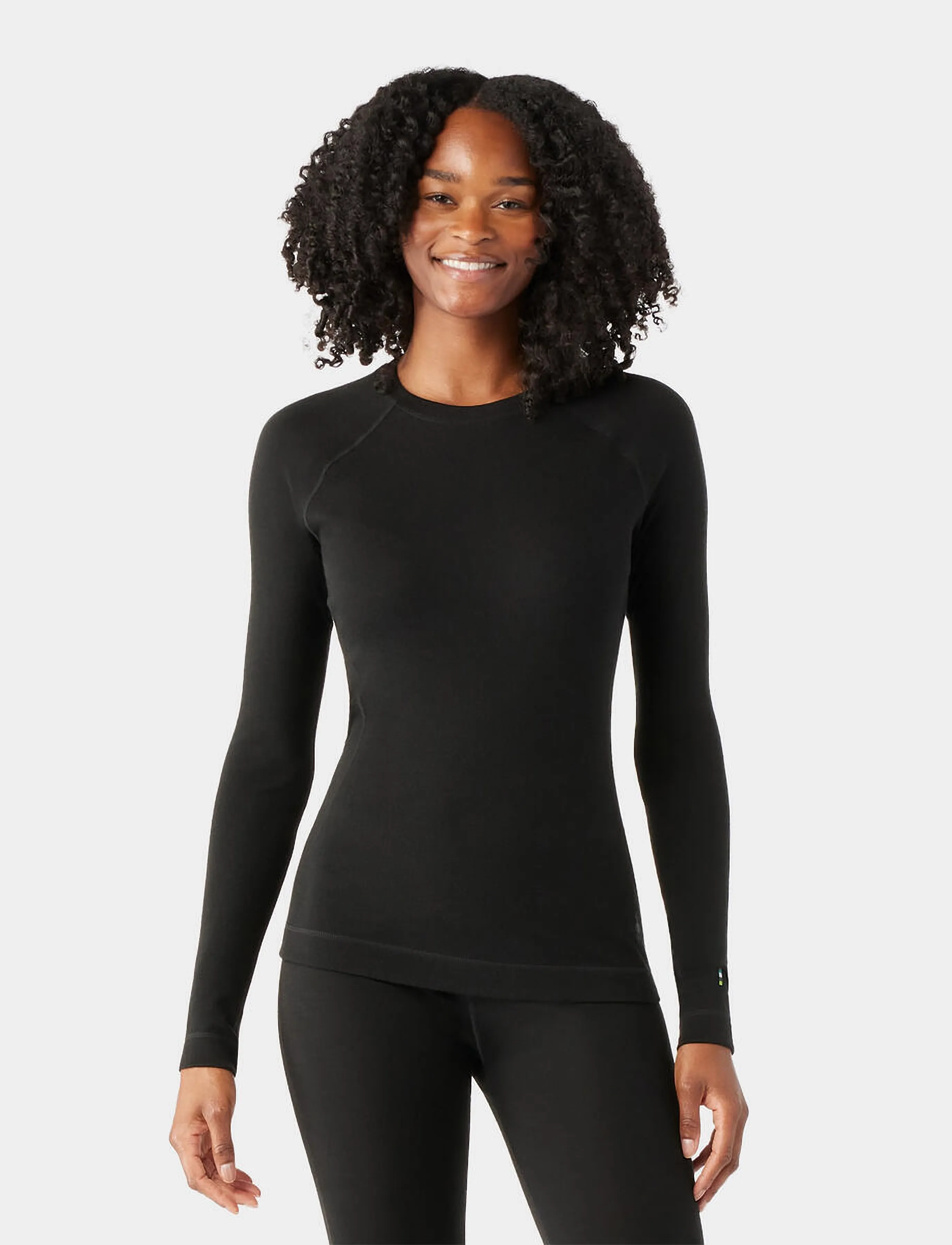 Smartwool - Women's Classic Thermal Merino Base Layer Crew Boxed - base layer tops - black - 0