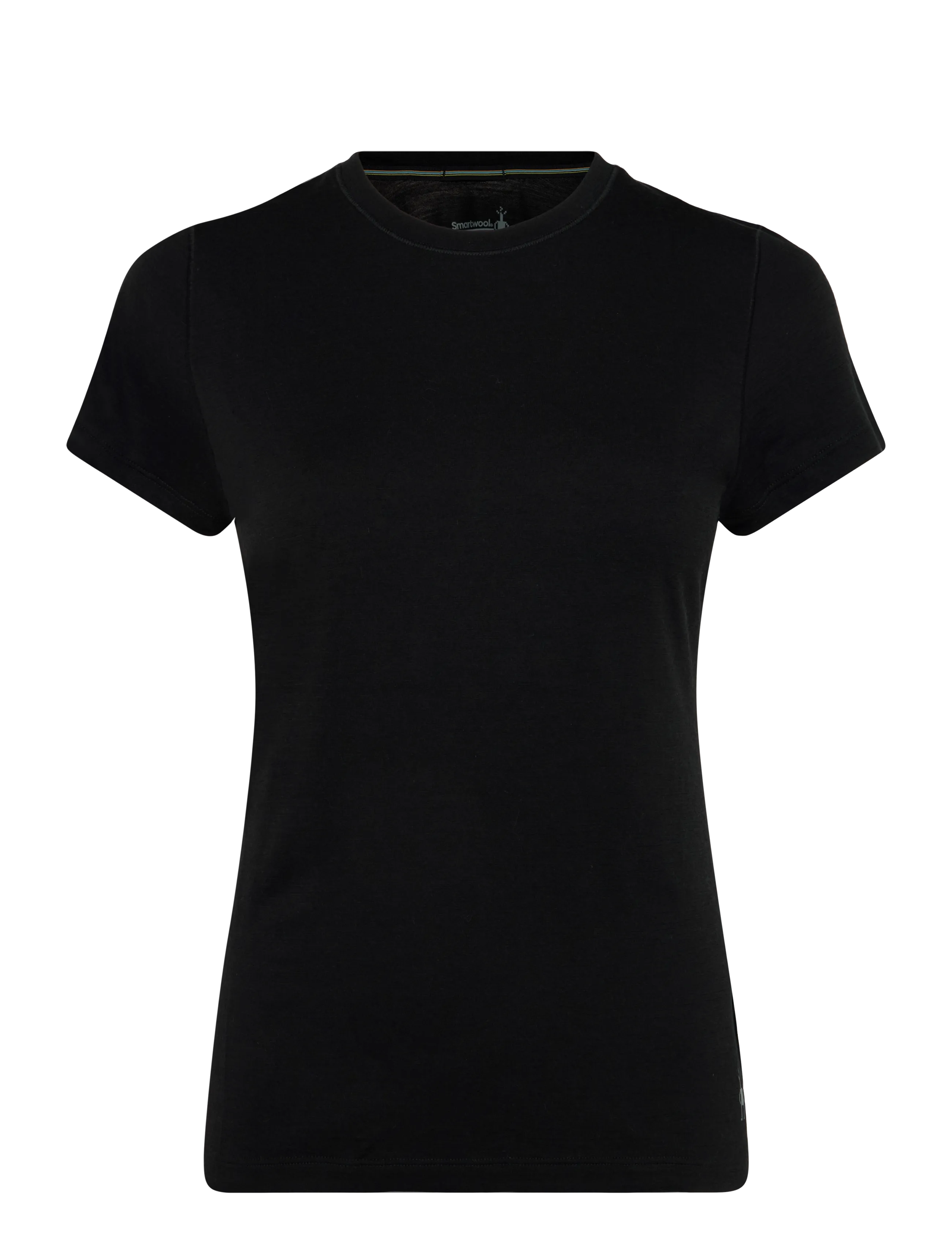 Smartwool Women's Merino Short Sleeve Tee - Vis alt - BLACK / black