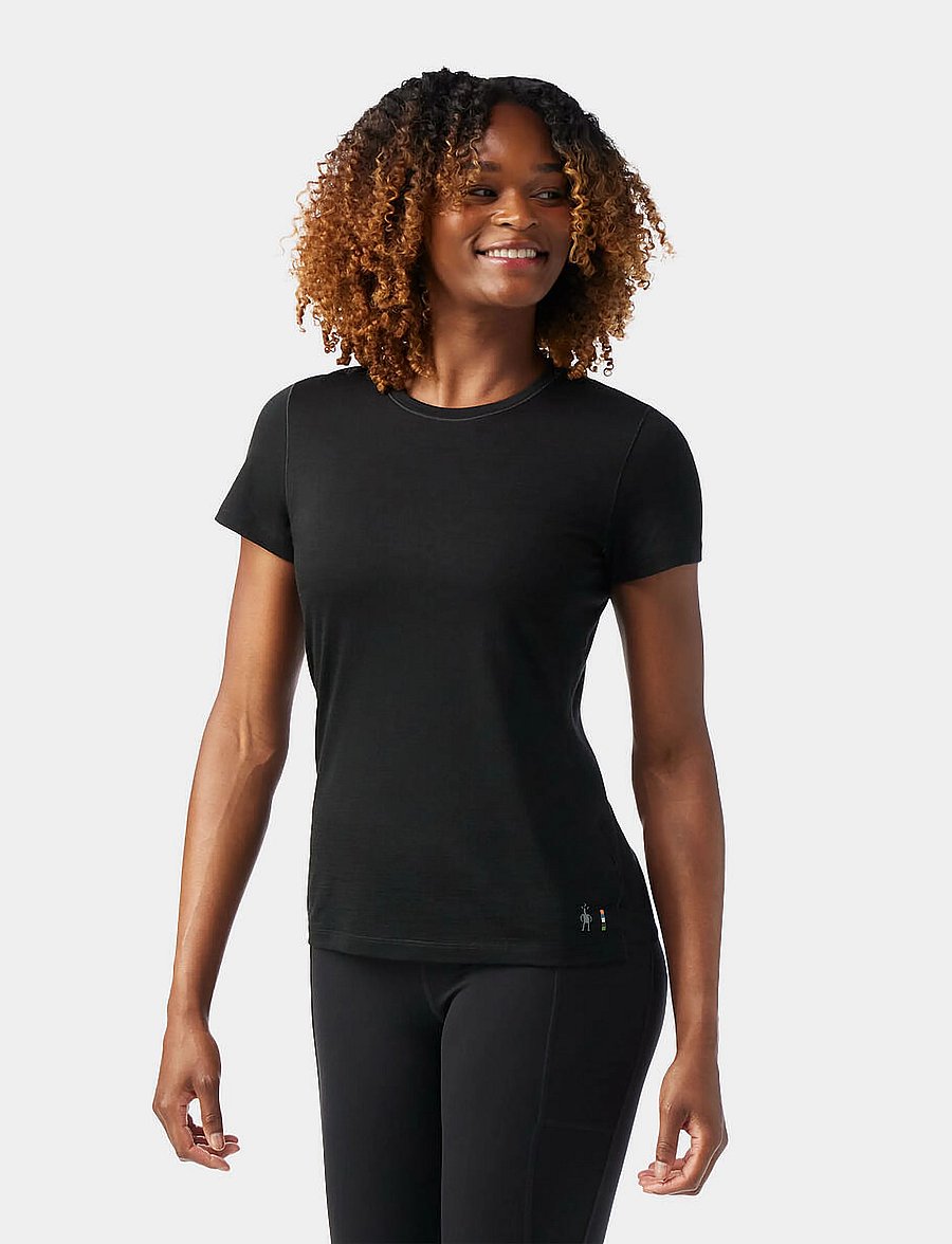 Smartwool - Women's Merino Short Sleeve Tee - black - 0