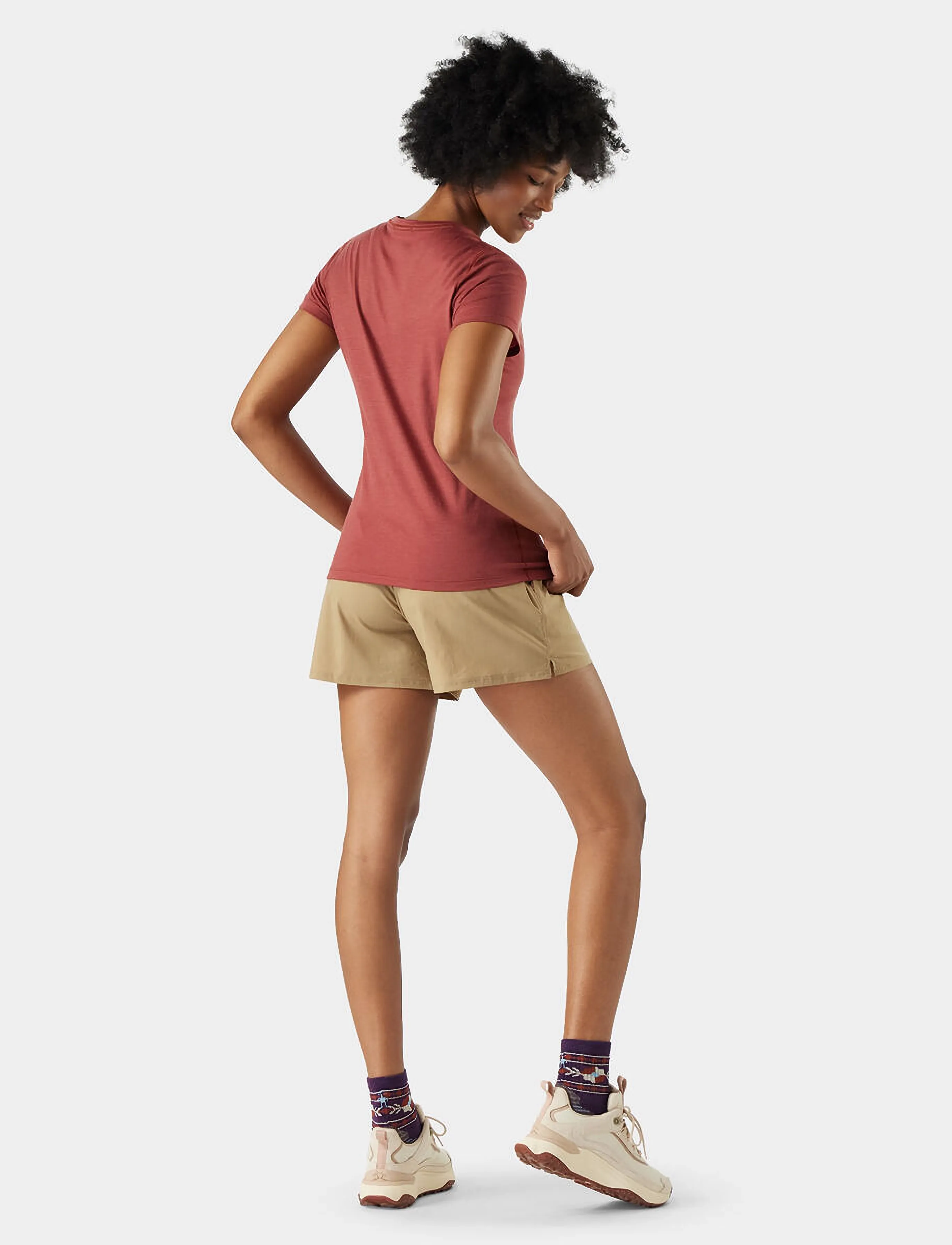 Smartwool - Women's Merino Short Sleeve Tee - burnt sienna - 2