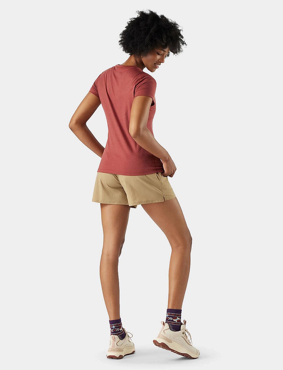 Smartwool - Women's Merino Short Sleeve Tee - burnt sienna - 2