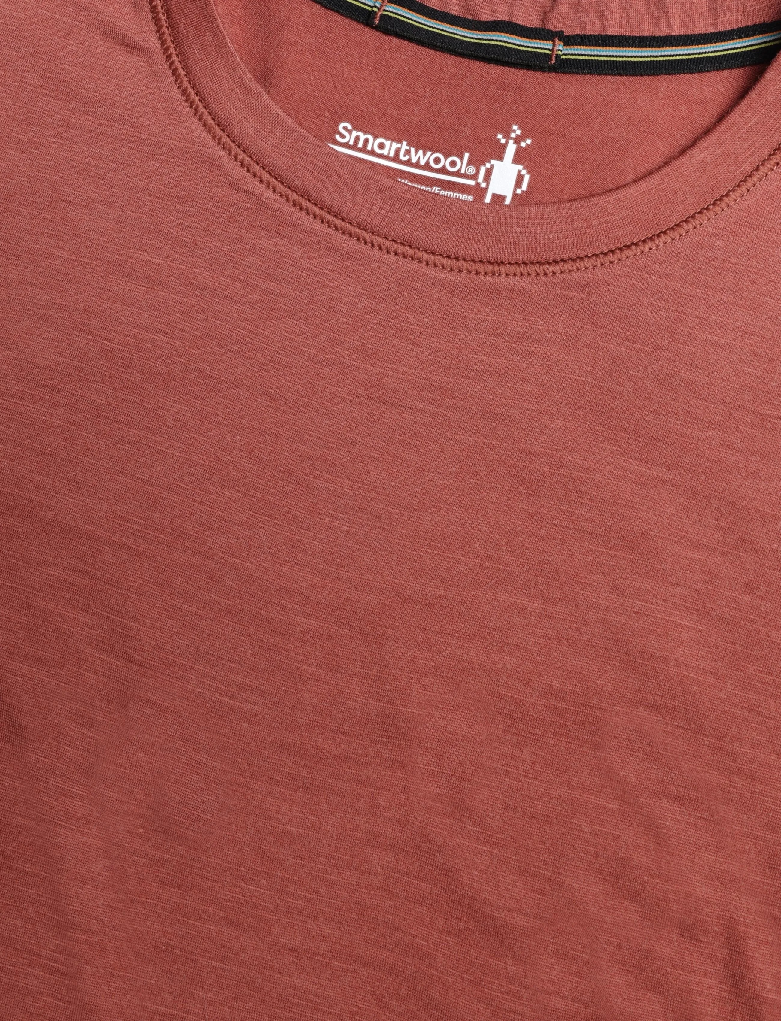 Smartwool - Women's Merino Short Sleeve Tee - t-shirts - burnt sienna - 4