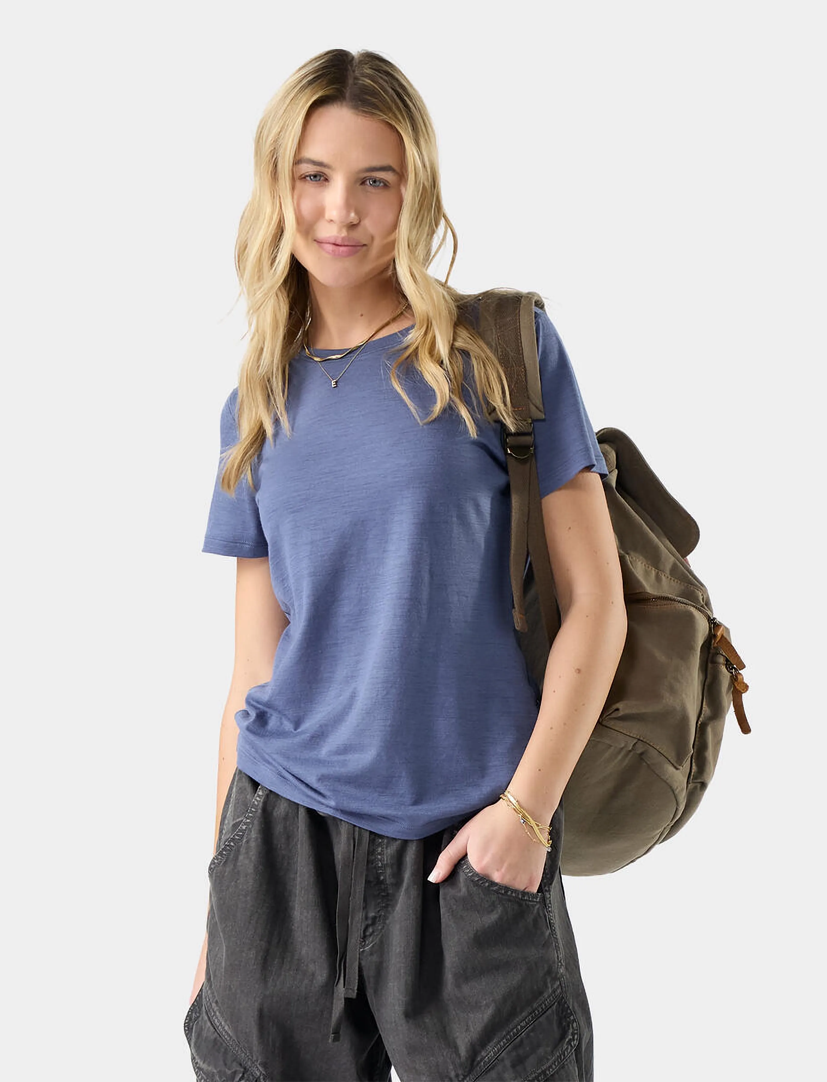 Smartwool - Women's Merino Short Sleeve Tee - nightfall blue - 0