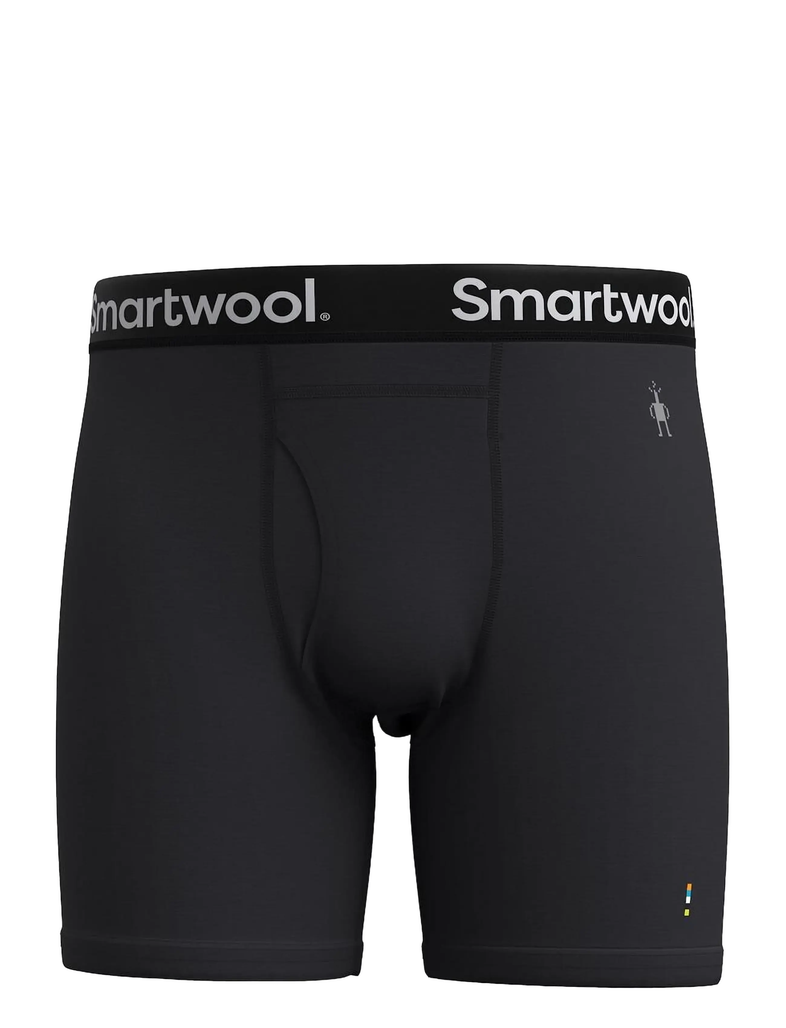 Smartwool Men's Merino Boxer Brief Boxed - Smartwool - BLACK / black