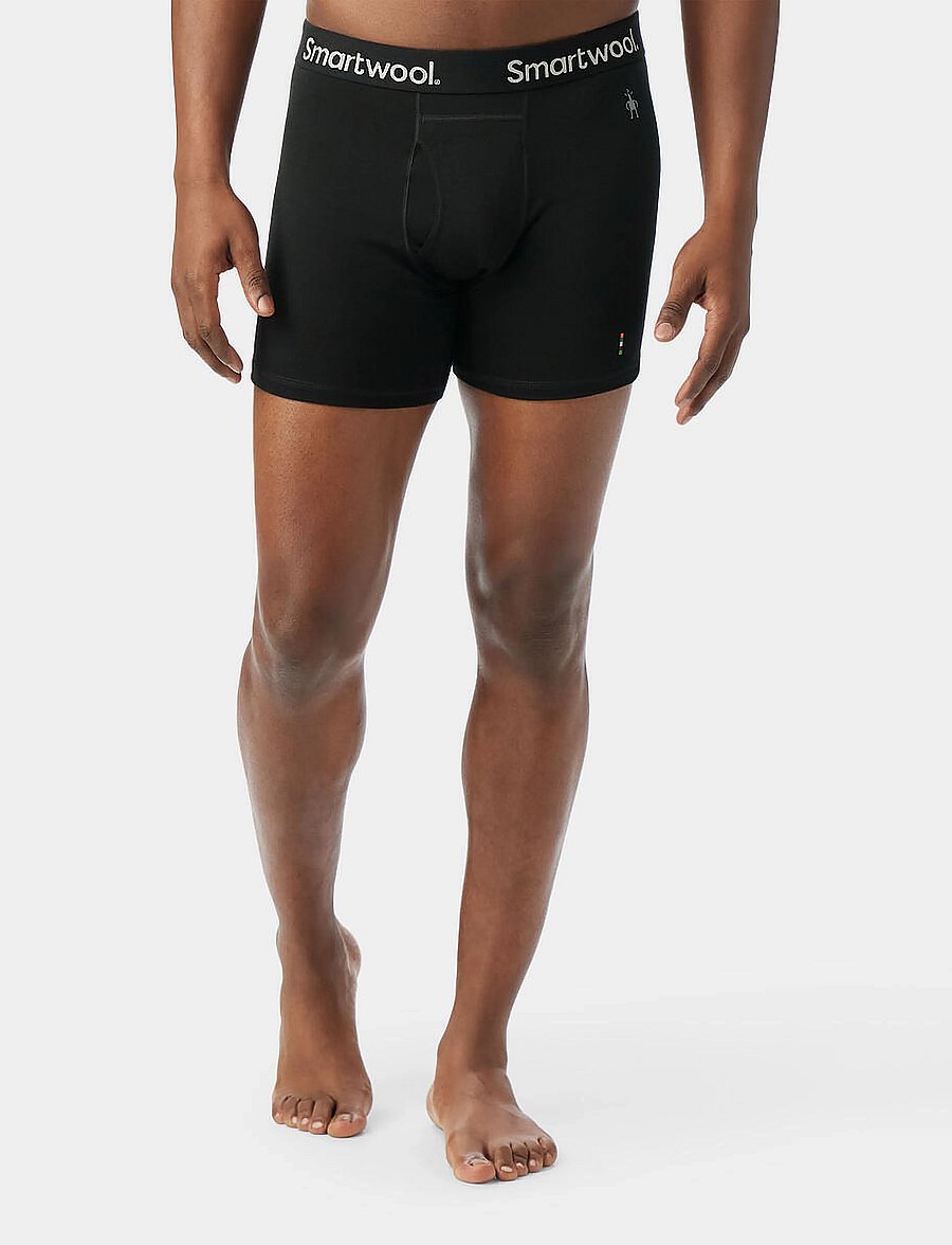 Smartwool - Men's Merino Boxer Brief Boxed - black - 0