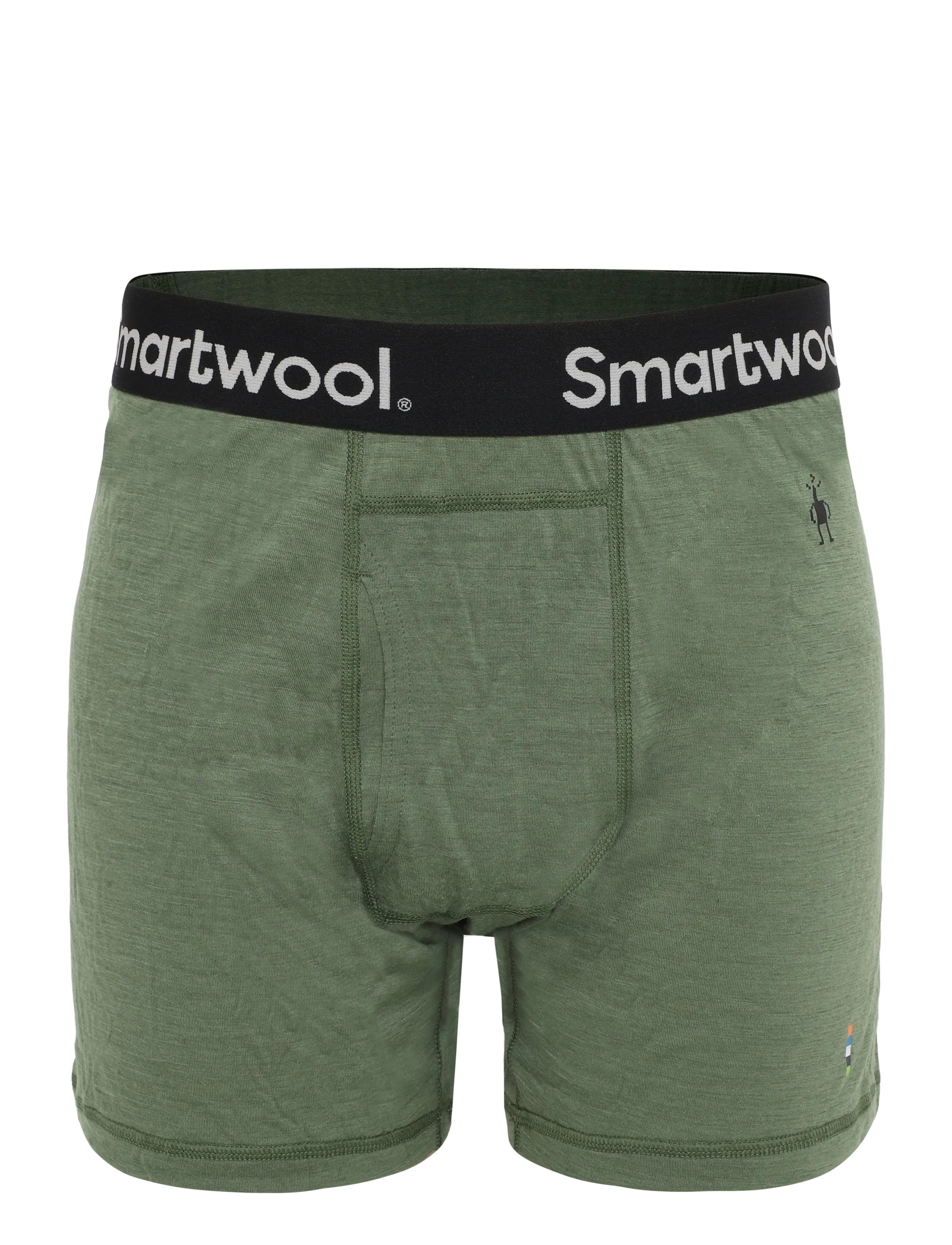 Smartwool Men's Merino Boxer Brief Boxed, Mænd, Boxershorts, Grøn, Str: L