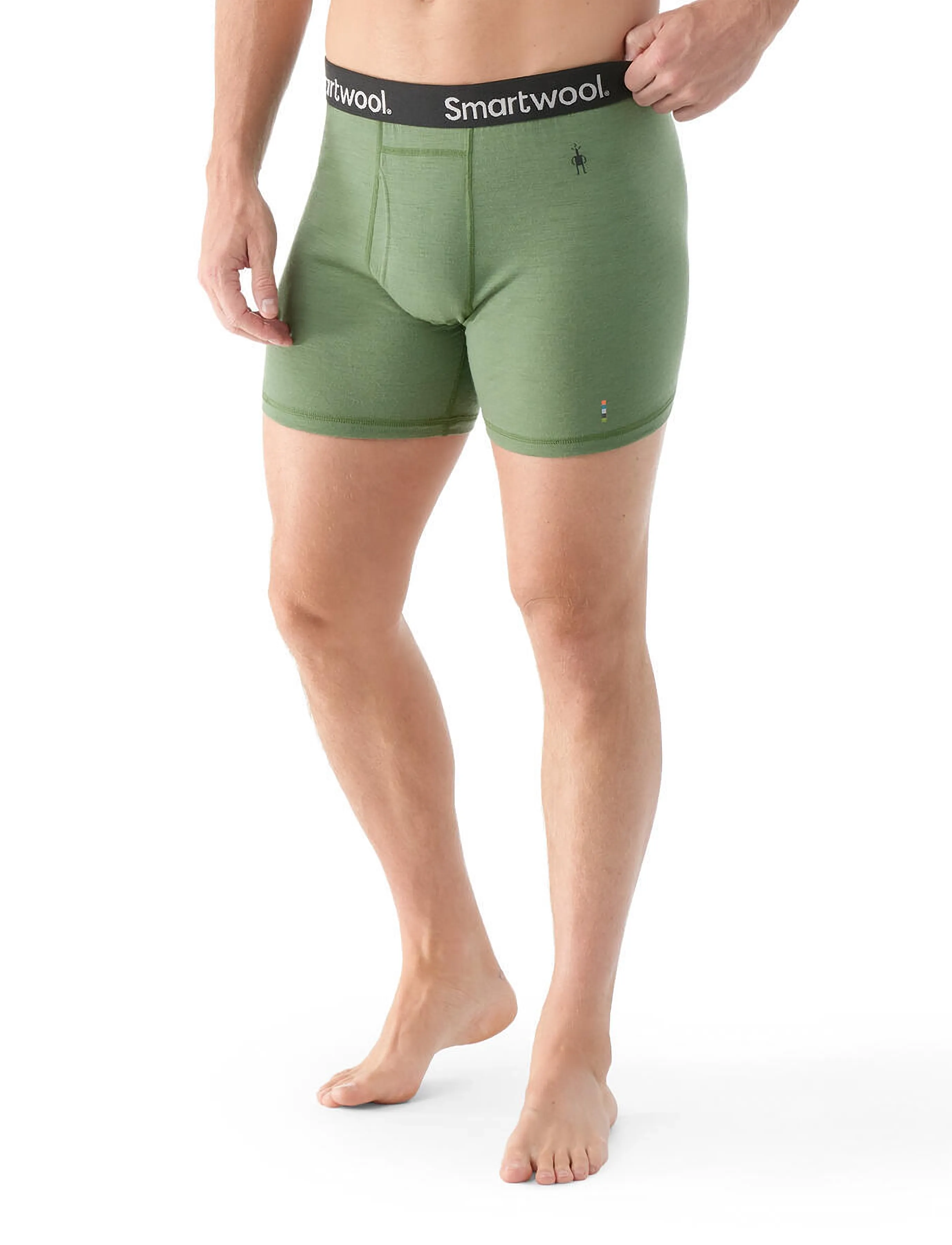 Smartwool - Men's Merino Boxer Brief Boxed - fern green - 0