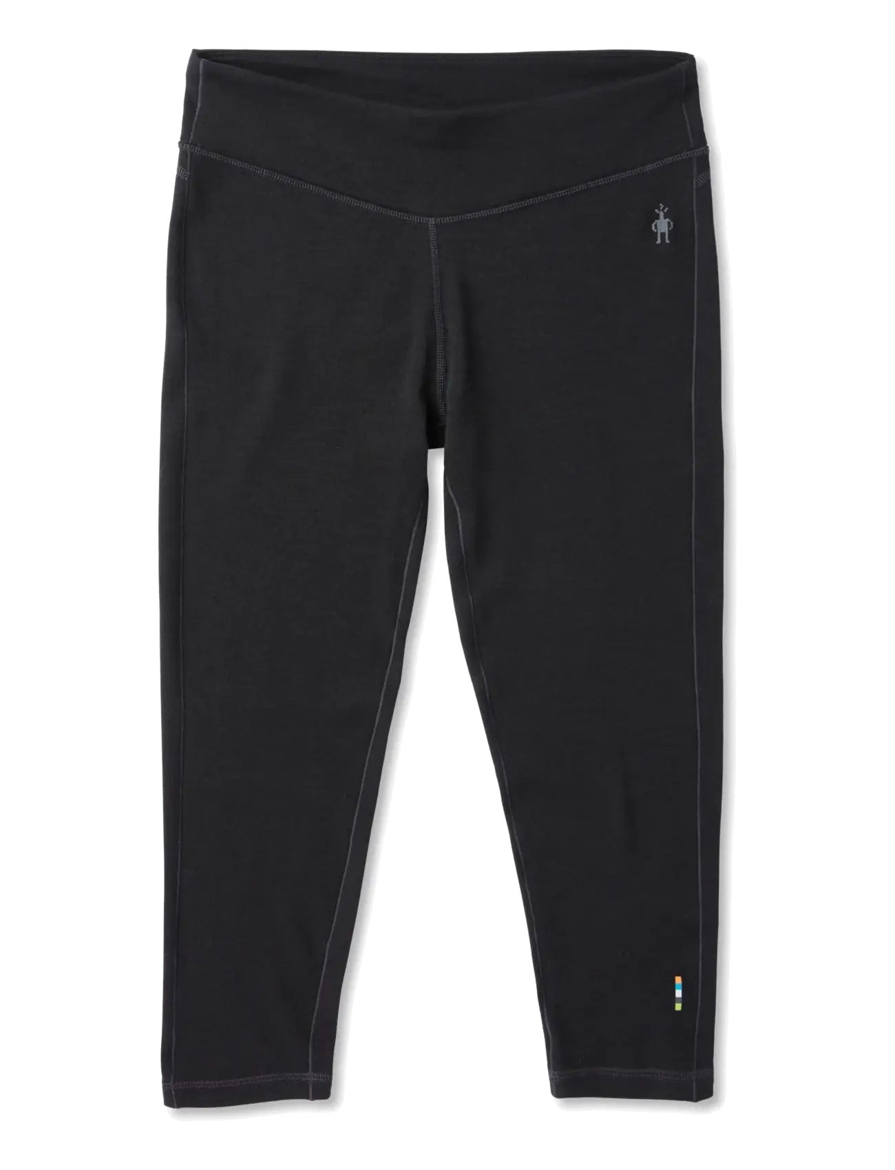Smartwool Women's Classic Thermal Merino Base Layer 3/4 Bottom Boxed - Golf - BLACK / black