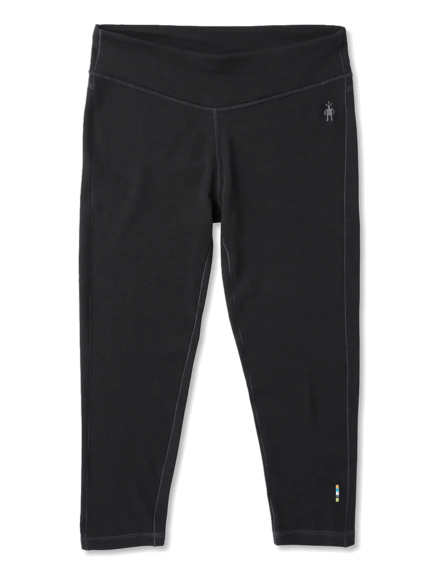 Smartwool - Women's Classic Thermal Merino Base Layer 3/4 Bottom Boxed - base layer bottoms - black - 1