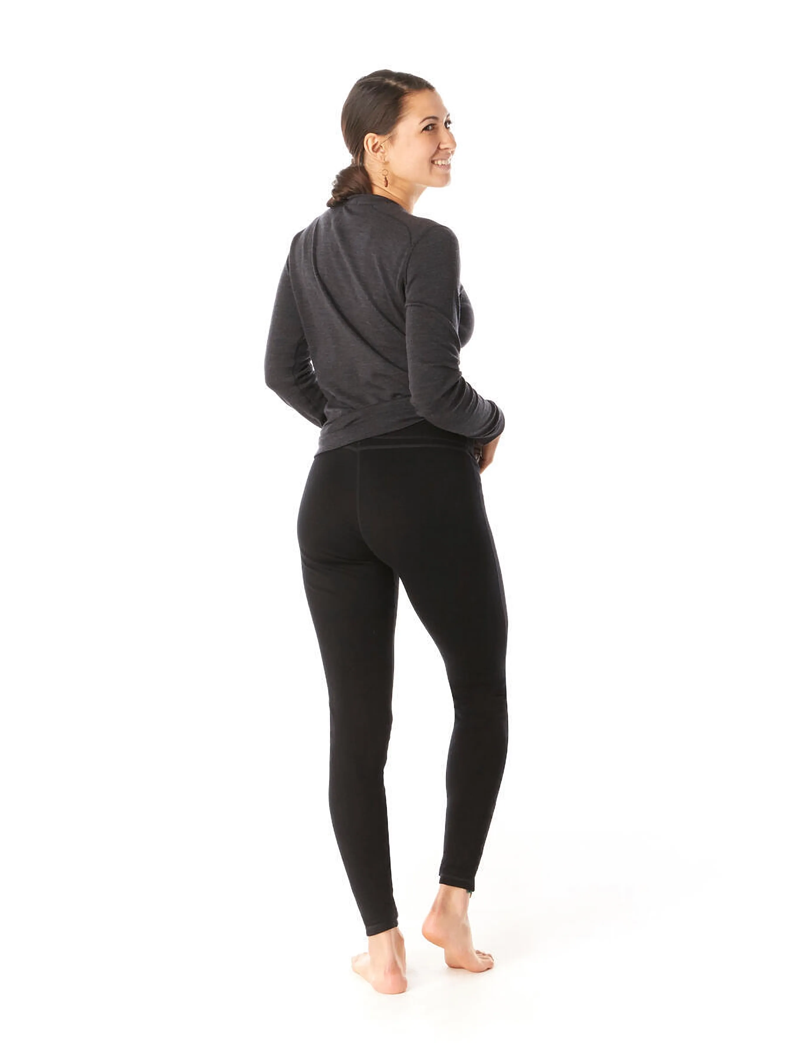 Smartwool - Women's Classic Thermal Merino Base Laye Bottom - base layer bottoms - black - 2