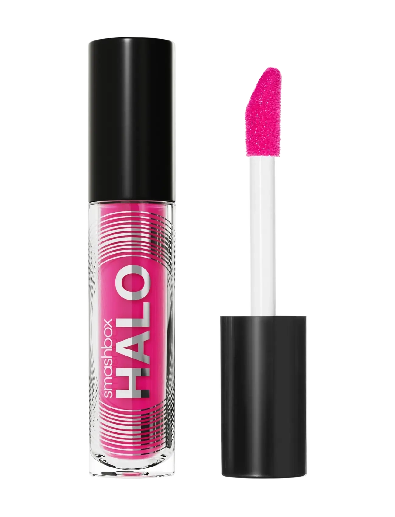 Smashbox Halo Plump + Glow Lip Gloss - Makeup - AURA / pink/rose