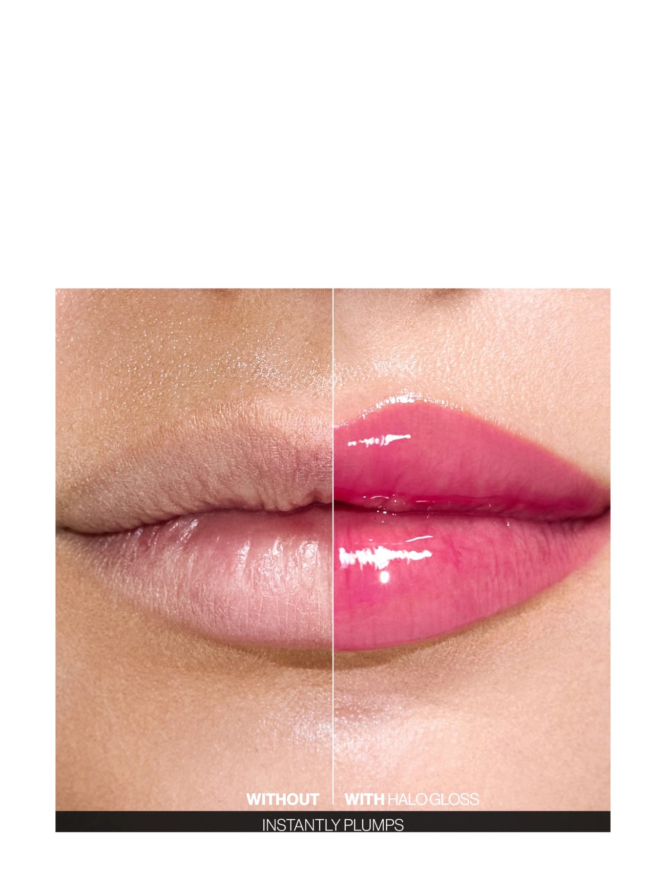 Smashbox - Halo Plump + Glow Lip Gloss - redo för date night - aura - 1