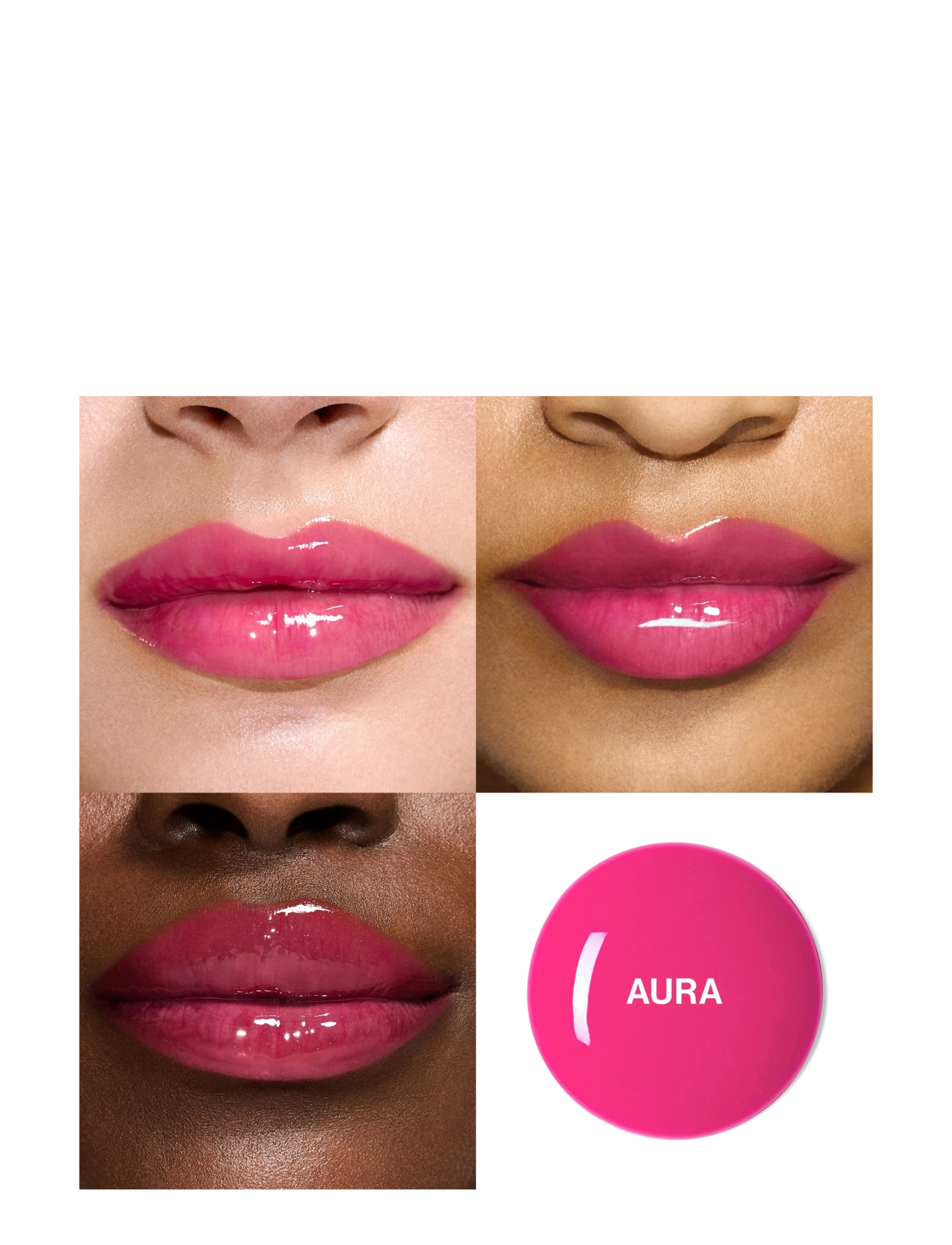 Smashbox - Halo Plump + Glow Lip Gloss - redo för date night - aura - 2