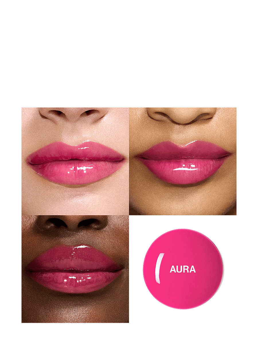 Smashbox - Halo Plump + Glow Lip Gloss - bliv klar til date night - aura - 2