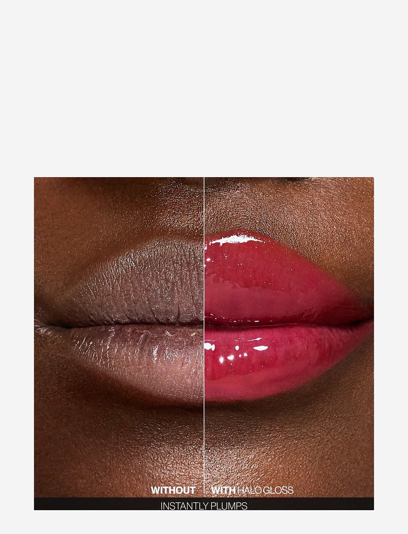 Smashbox - Halo Plump + Glow Lip Gloss - bliv klar til date night - spark - 1