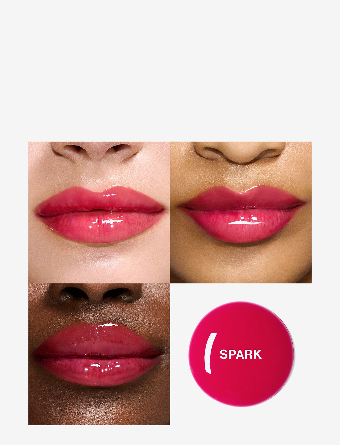 Smashbox - Halo Plump + Glow Lip Gloss - bliv klar til date night - spark - 2