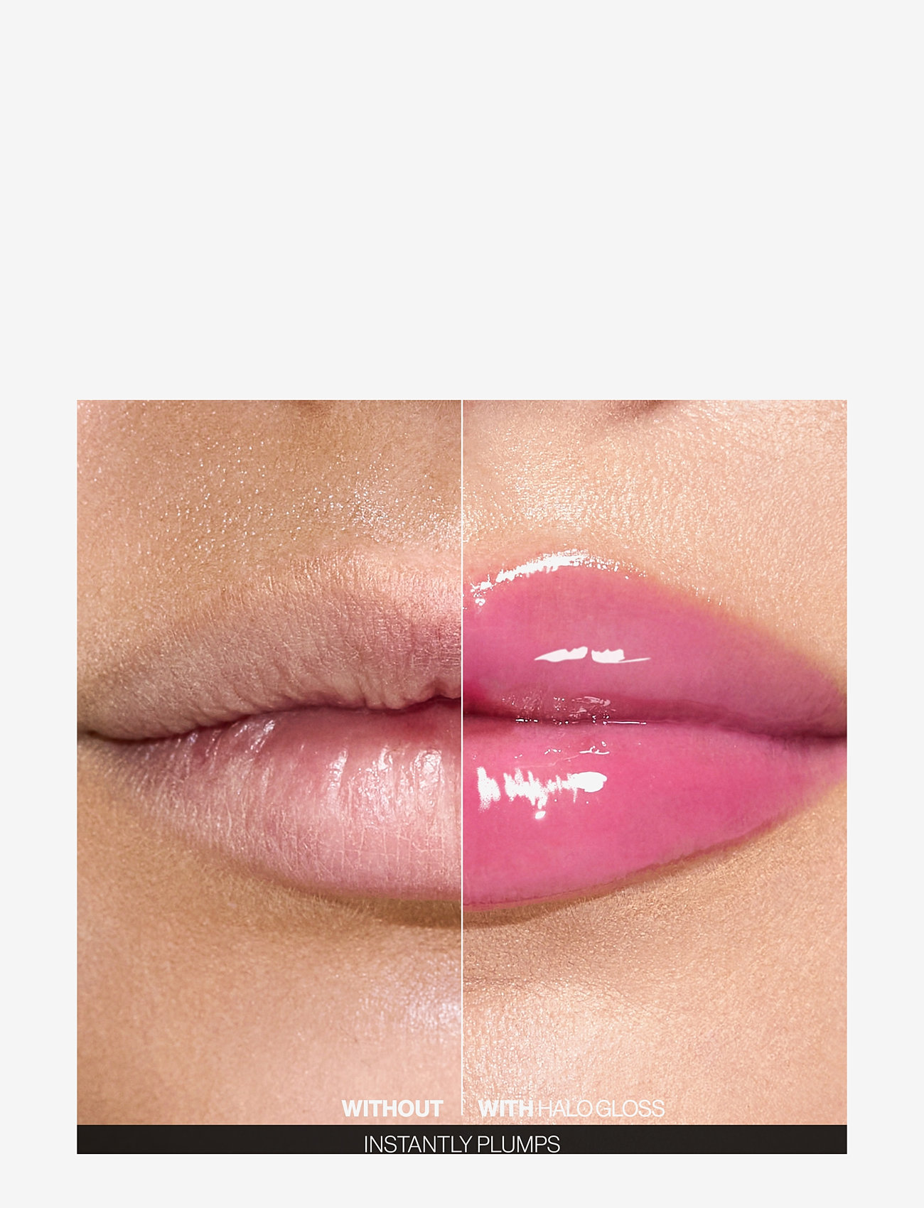 Smashbox - Halo Plump + Glow Lip Gloss - bliv klar til date night - gula-glow - 1