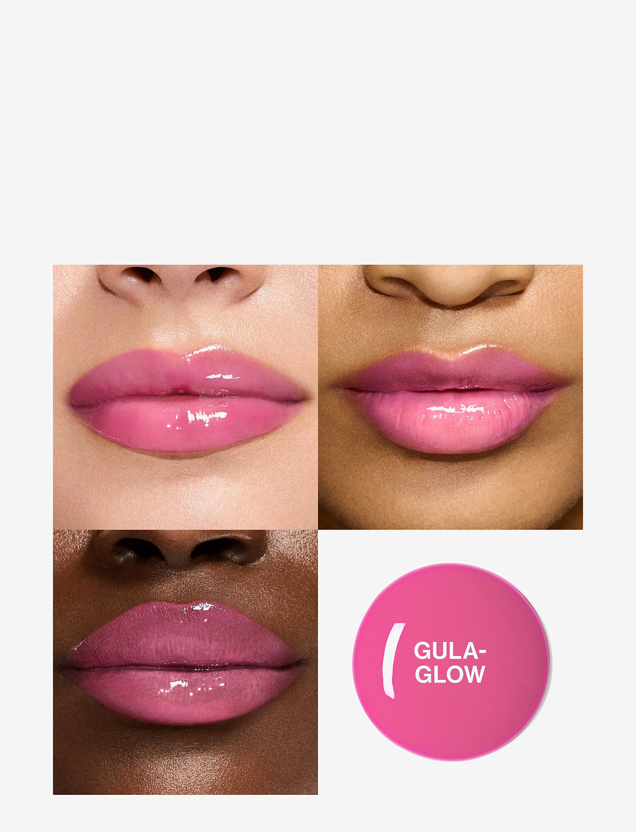 Smashbox - Halo Plump + Glow Lip Gloss - bliv klar til date night - gula-glow - 2