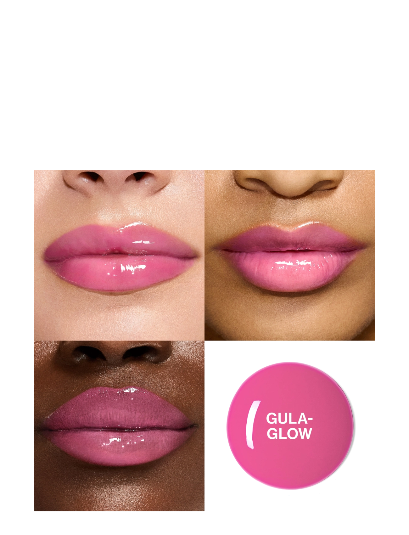 Smashbox - Halo Plump + Glow Lip Gloss - redo för date night - gula-glow - 2