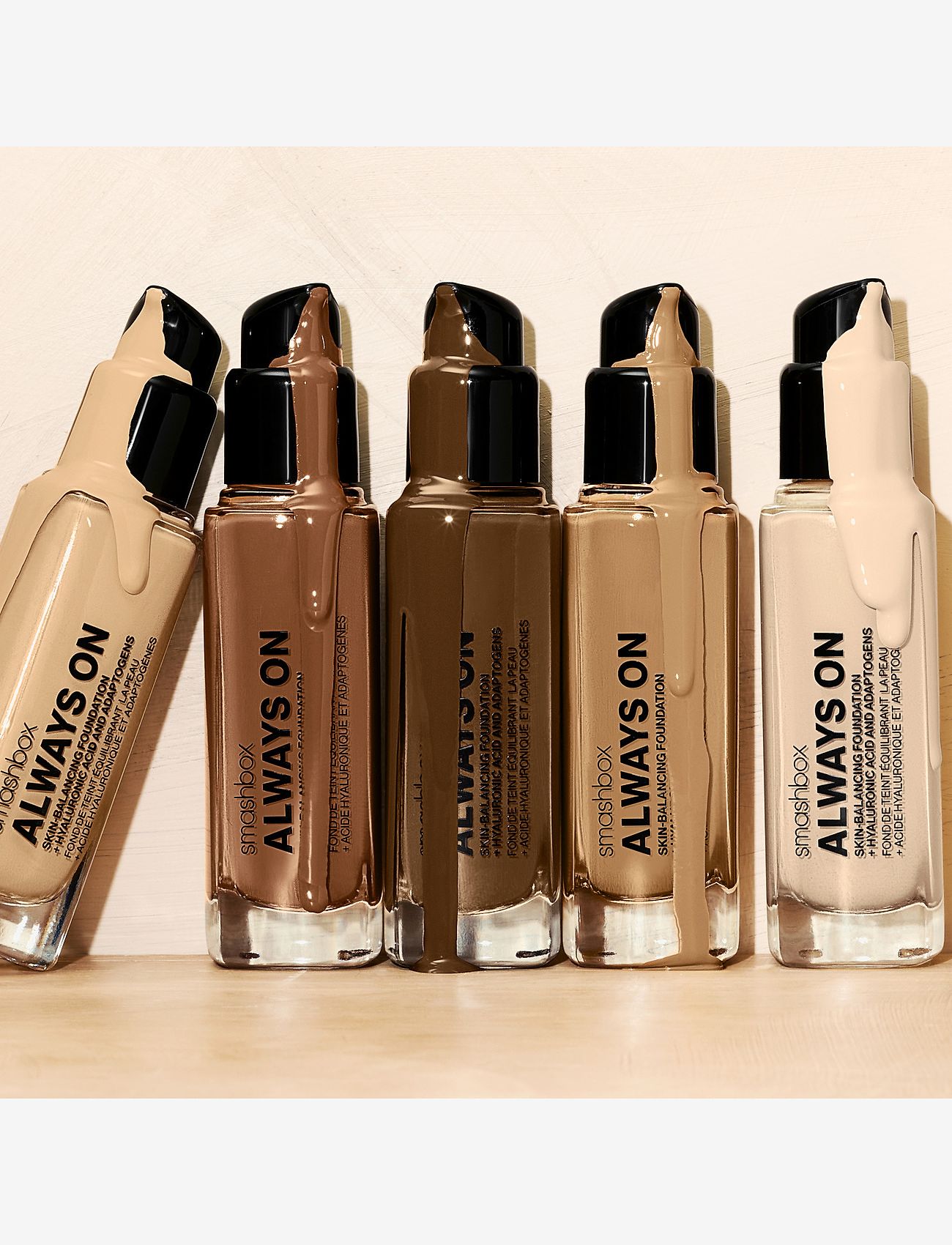 Smashbox - Always On Skin Balancing Foundation - smink - t10n - 5