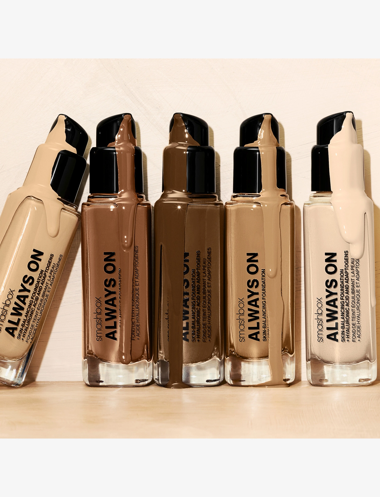 Smashbox - Always On Skin Balancing Foundation - smink - m20w - 5