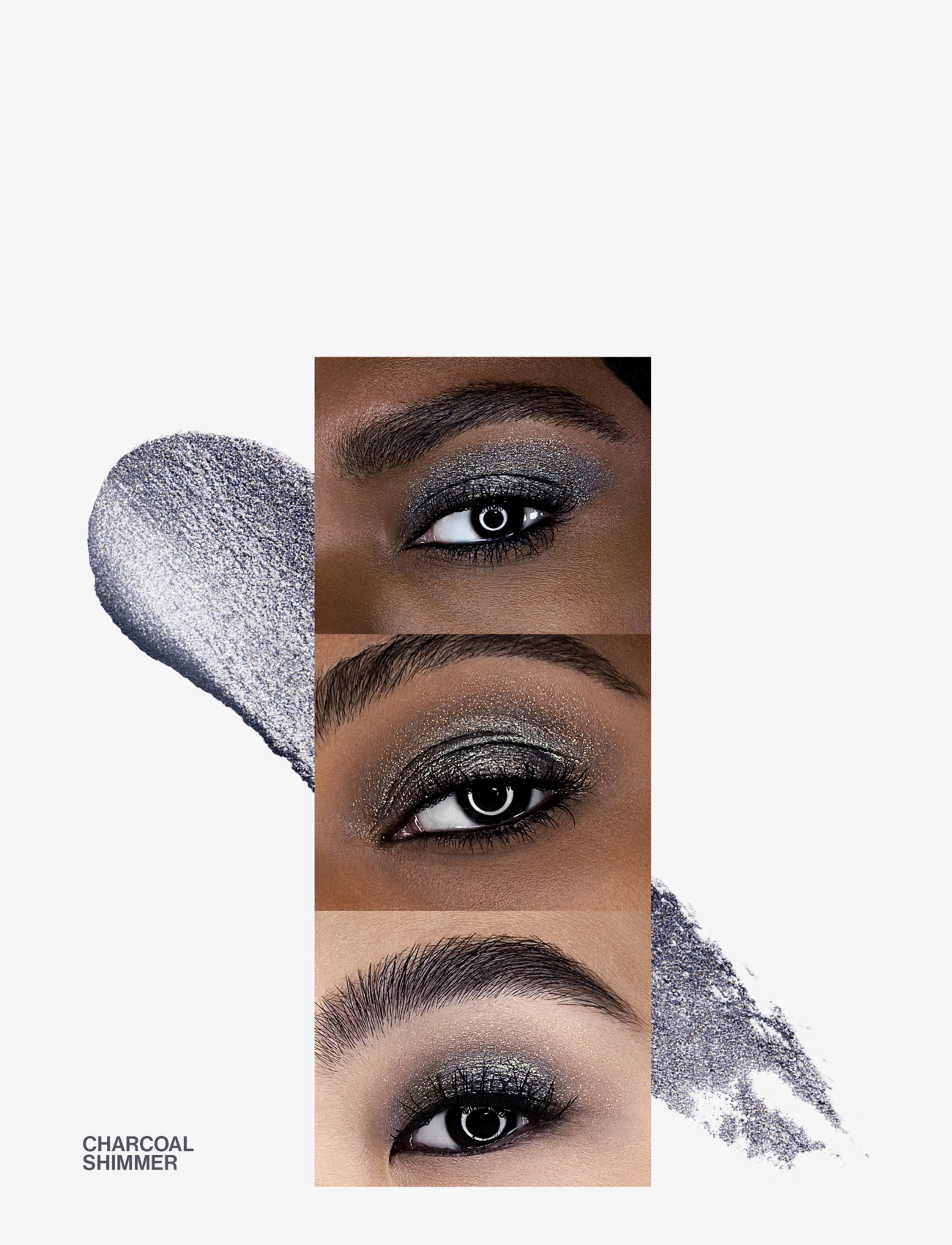 Smashbox - Always on Shimmer Cream Eye Shadow - smink - charcoal shimmer - 4
