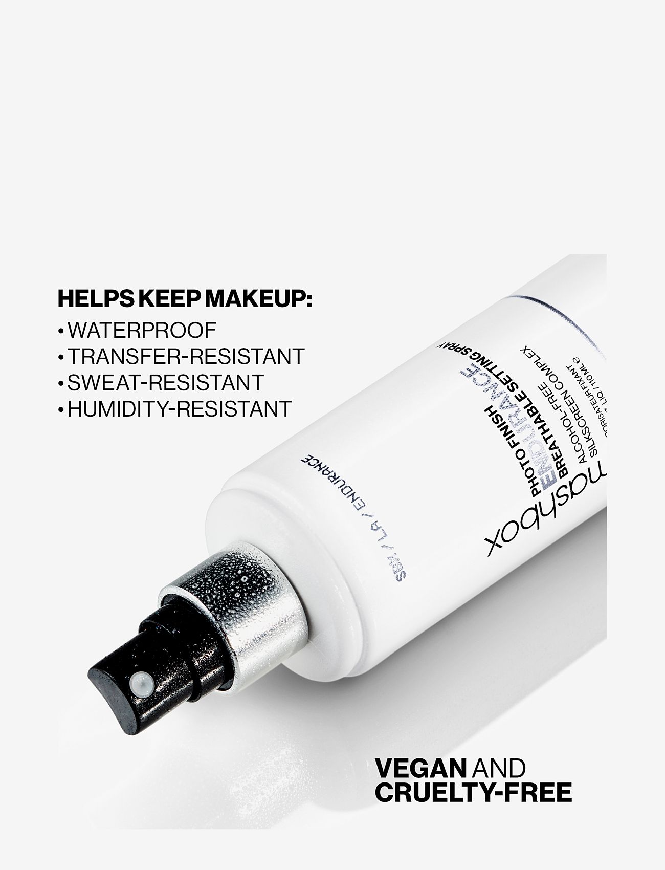Smashbox - Mini Photo Finish Endurance Breathable Setting Spray - makeup - clear - 2
