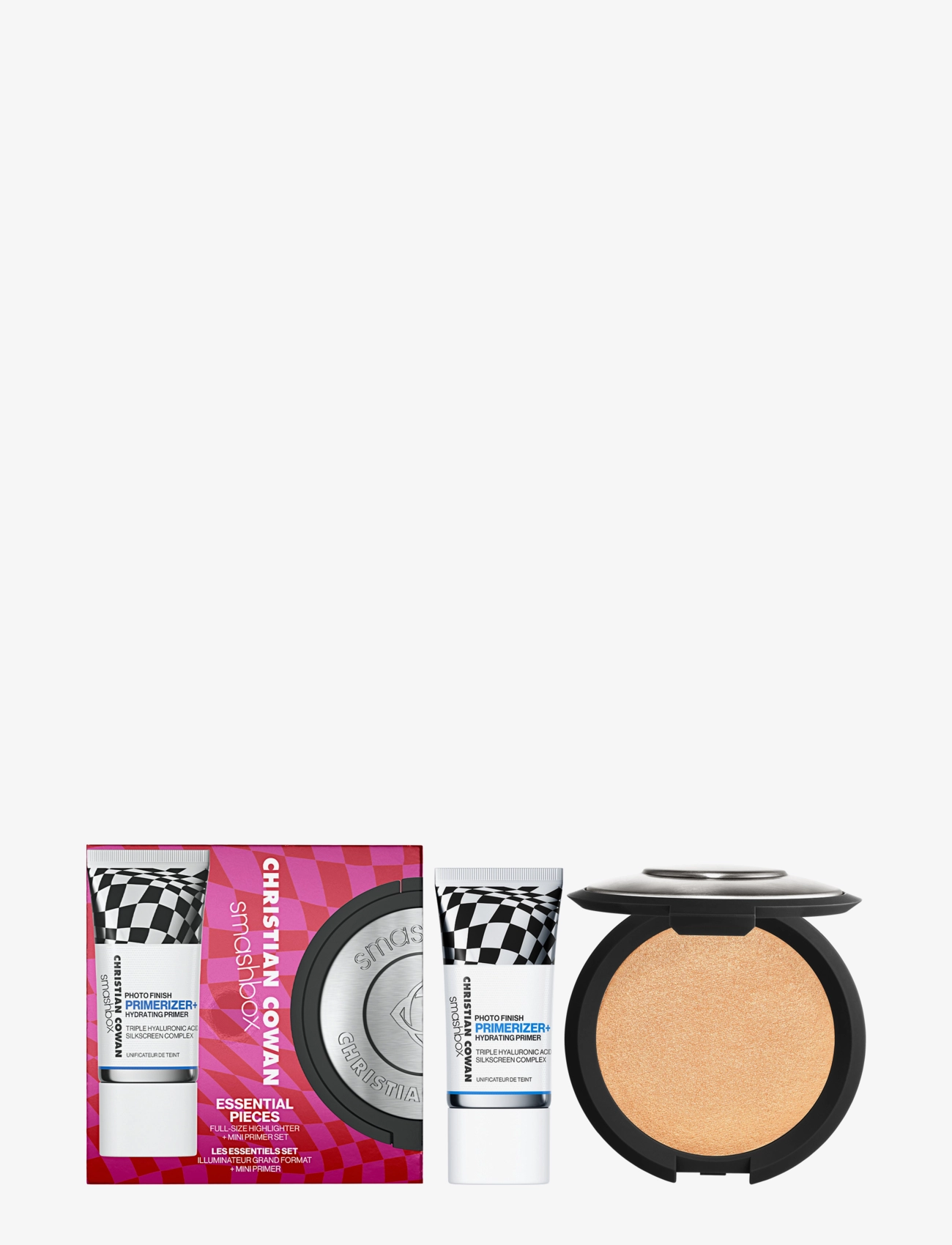 Smashbox Essential Pieces Full-Size Highlighter + Mini Primer Set - Gift sets - CLEAR / undefined