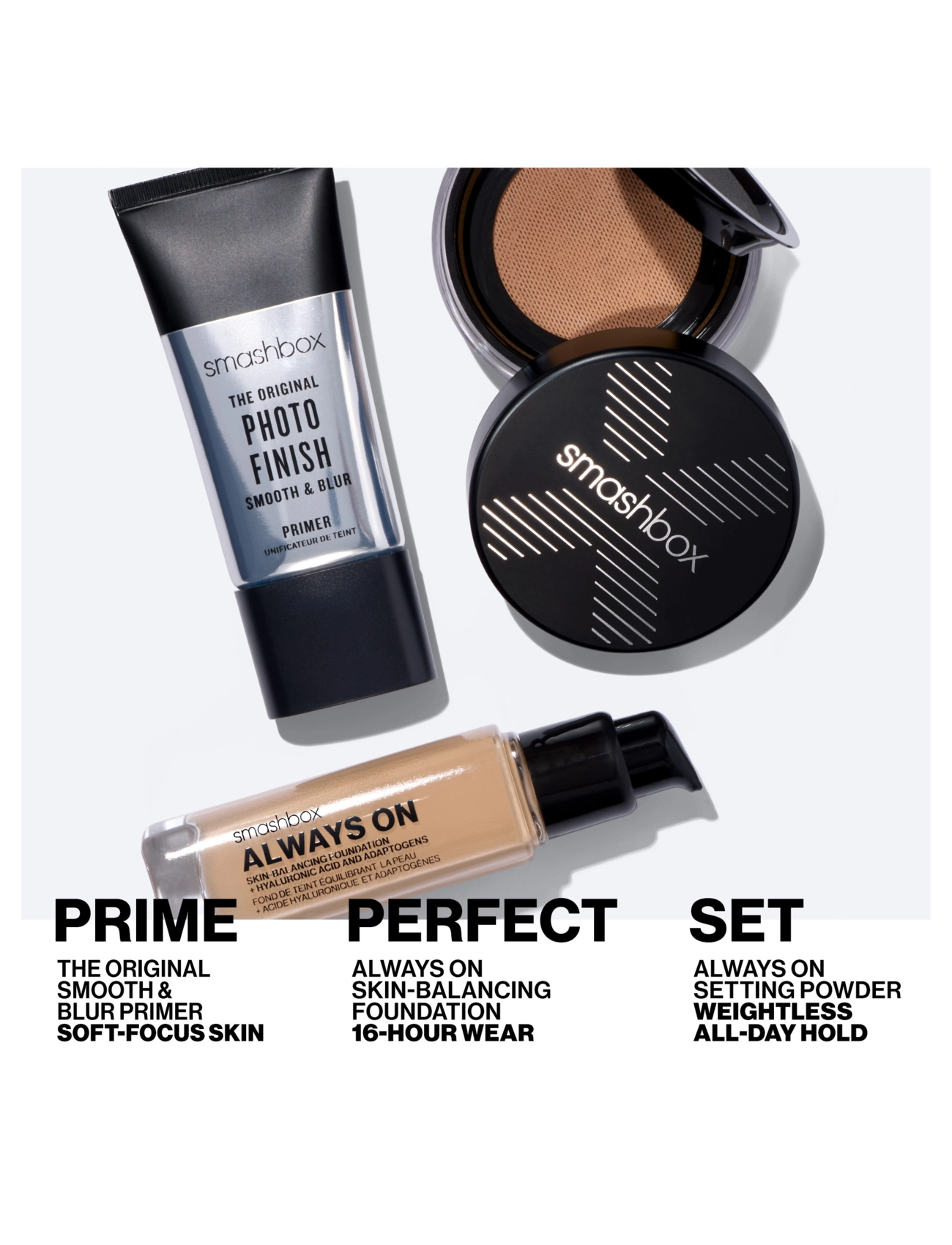 Smashbox - Always On Skin-Balancing Setting Powder - smink - translucent dark - 5