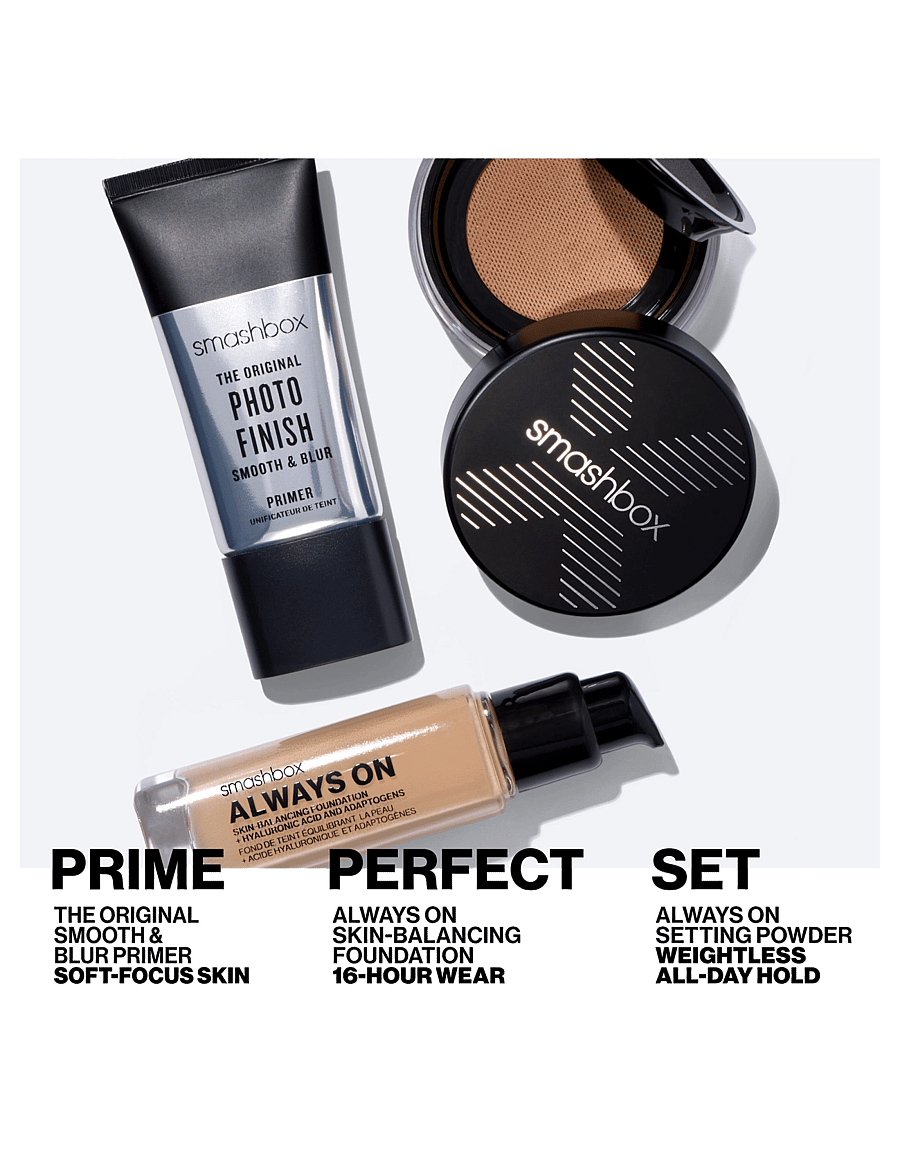 Smashbox - Always On Skin-Balancing Setting Powder - förðunarvörur - translucent dark - 5